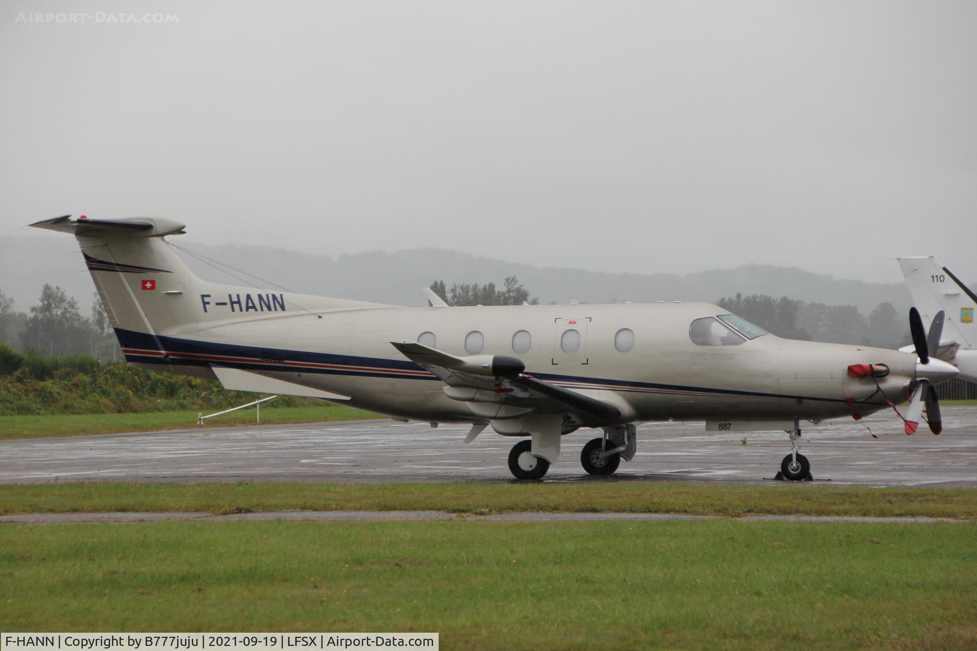 F-HANN, 2008 Pilatus PC-12/47E C/N 887, during Luxeuil Air Show 2021