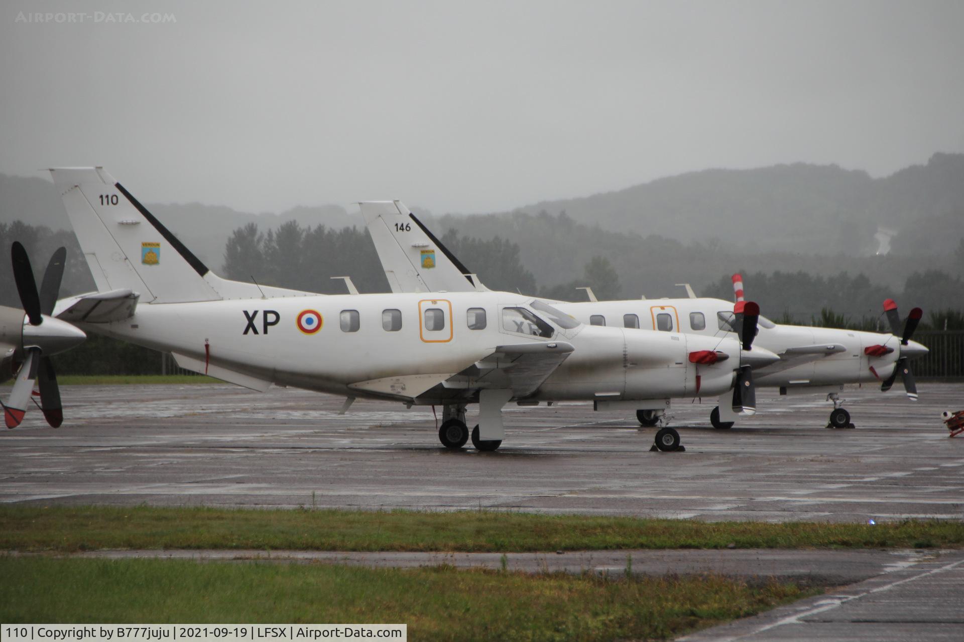 110, Socata TBM-700A C/N 110, during Luxeuil Air Show 2021