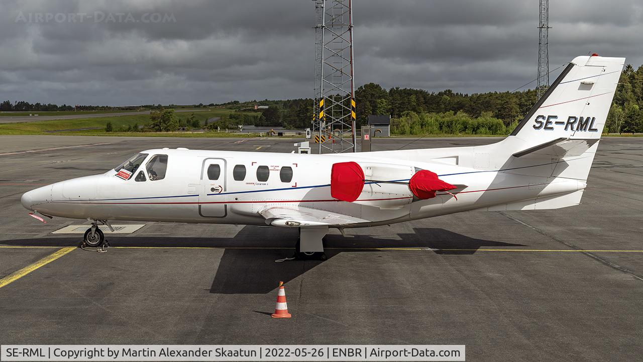 SE-RML, 1981 Cessna 501 C/N 501-0232, Parked.