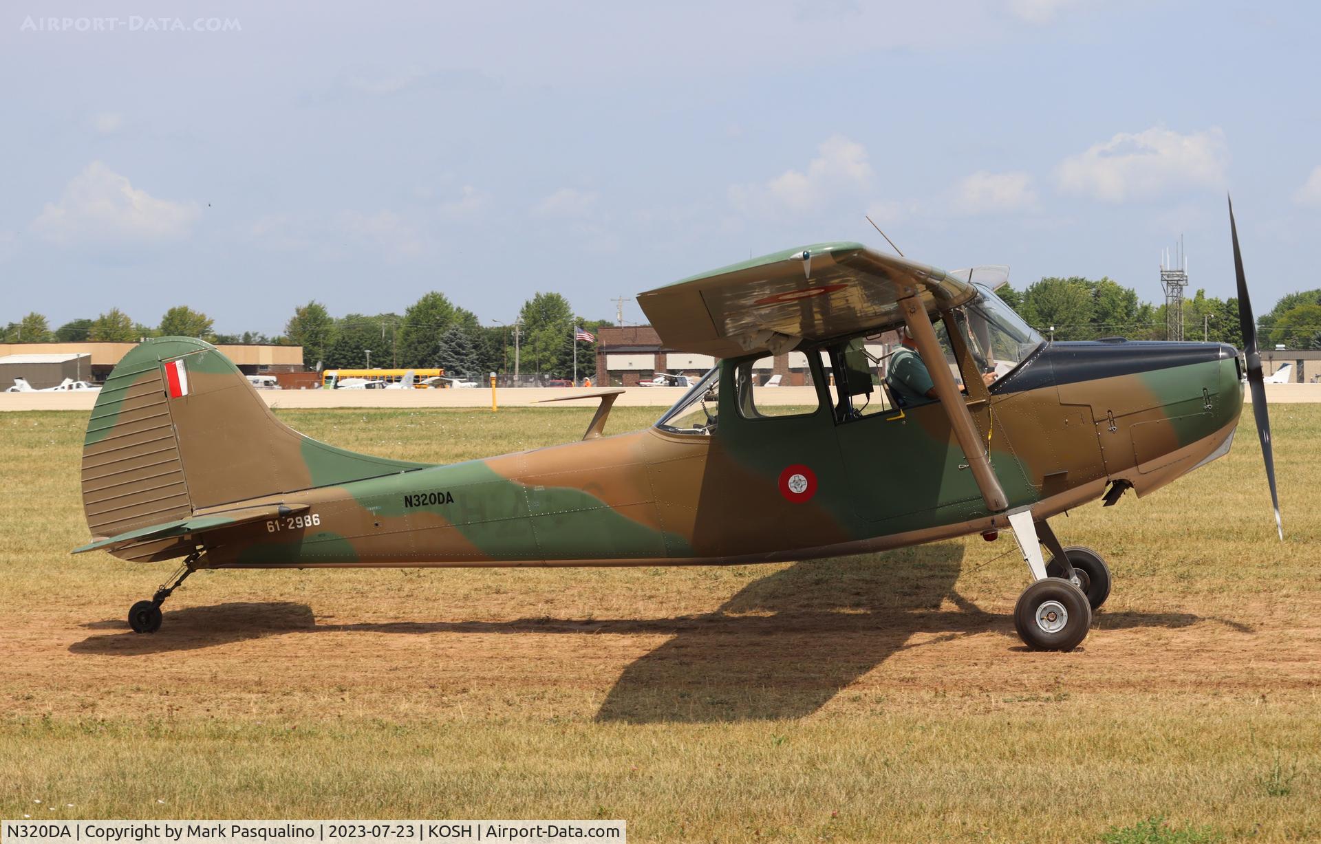 N320DA, 1961 Cessna L-19E Bird Dog C/N 61-2986 (305M-0032), Cessna L-19E