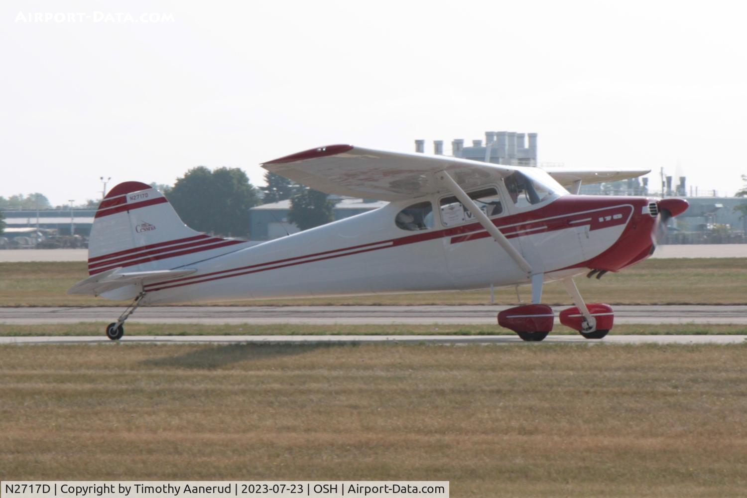 N2717D, 1953 Cessna 170B C/N 25259, 1953 Cessna 170B, c/n: 25259, AirVenture 2023