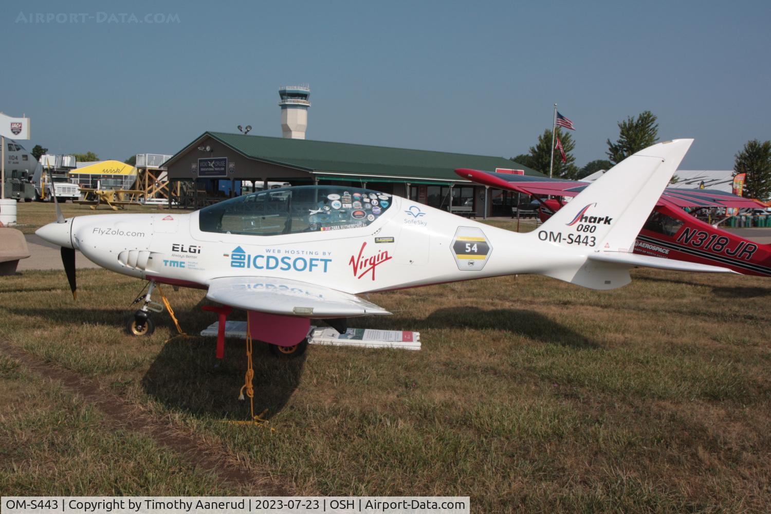 OM-S443, 2021 Shark Aero Shark UL C/N 080, 2021 Shark Aero Shark UL, c/n: 080, AirVenture 2023