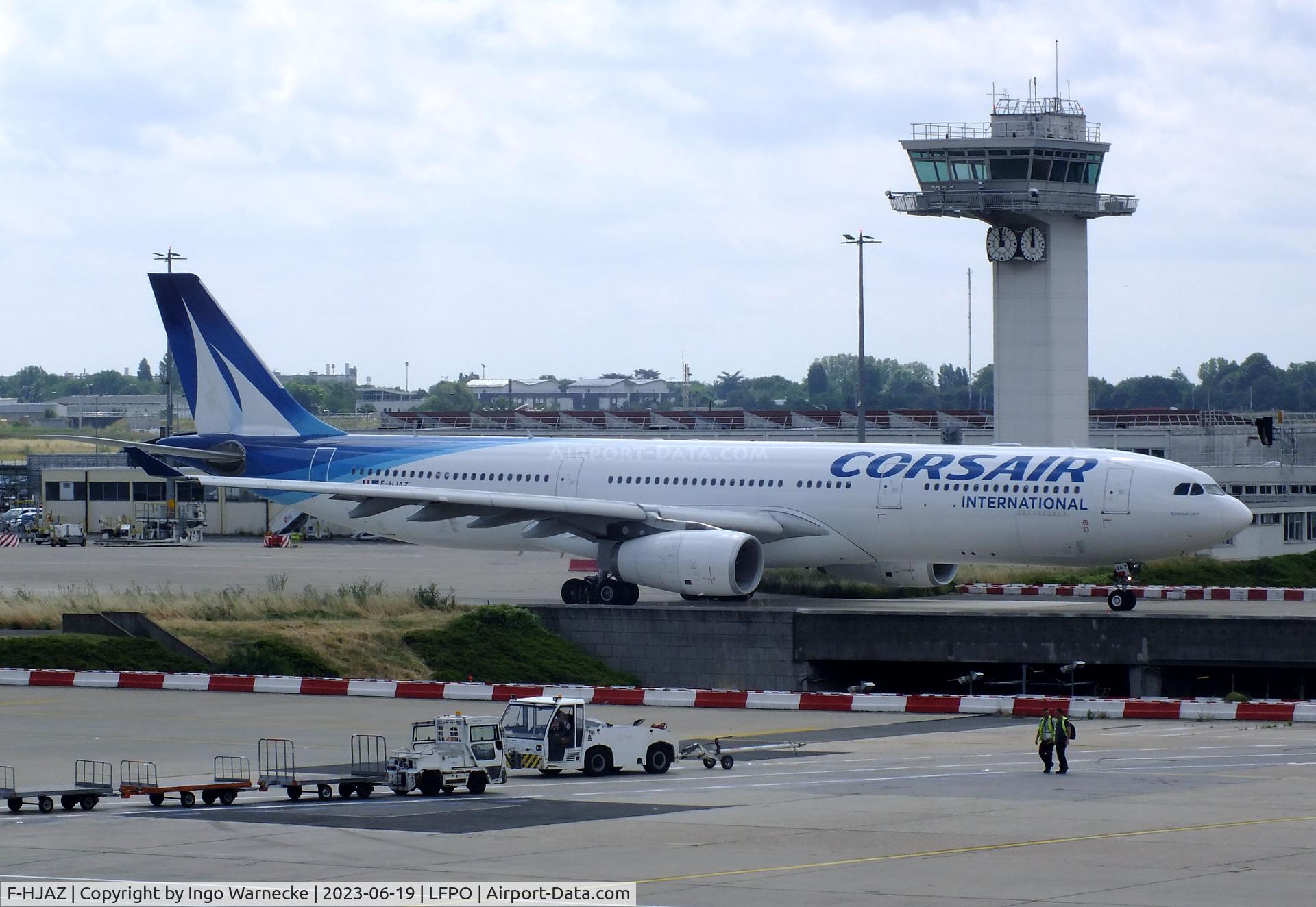 F-HJAZ, 2009 Airbus A330-343 C/N 1077, Airbus A330-343 of Corsair International at Paris/Orly airport