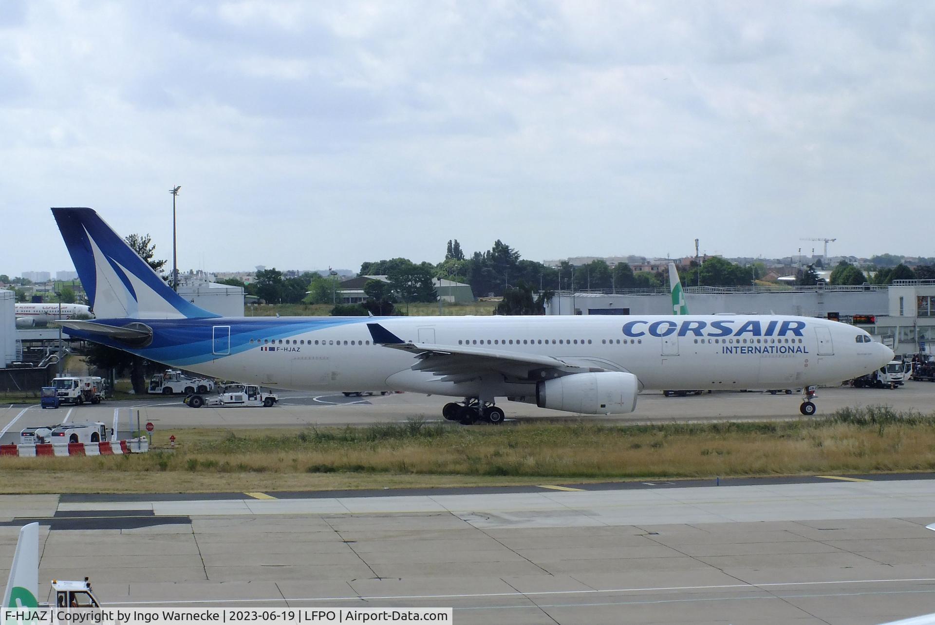 F-HJAZ, 2009 Airbus A330-343 C/N 1077, Airbus A330-343 of Corsair International at Paris/Orly airport