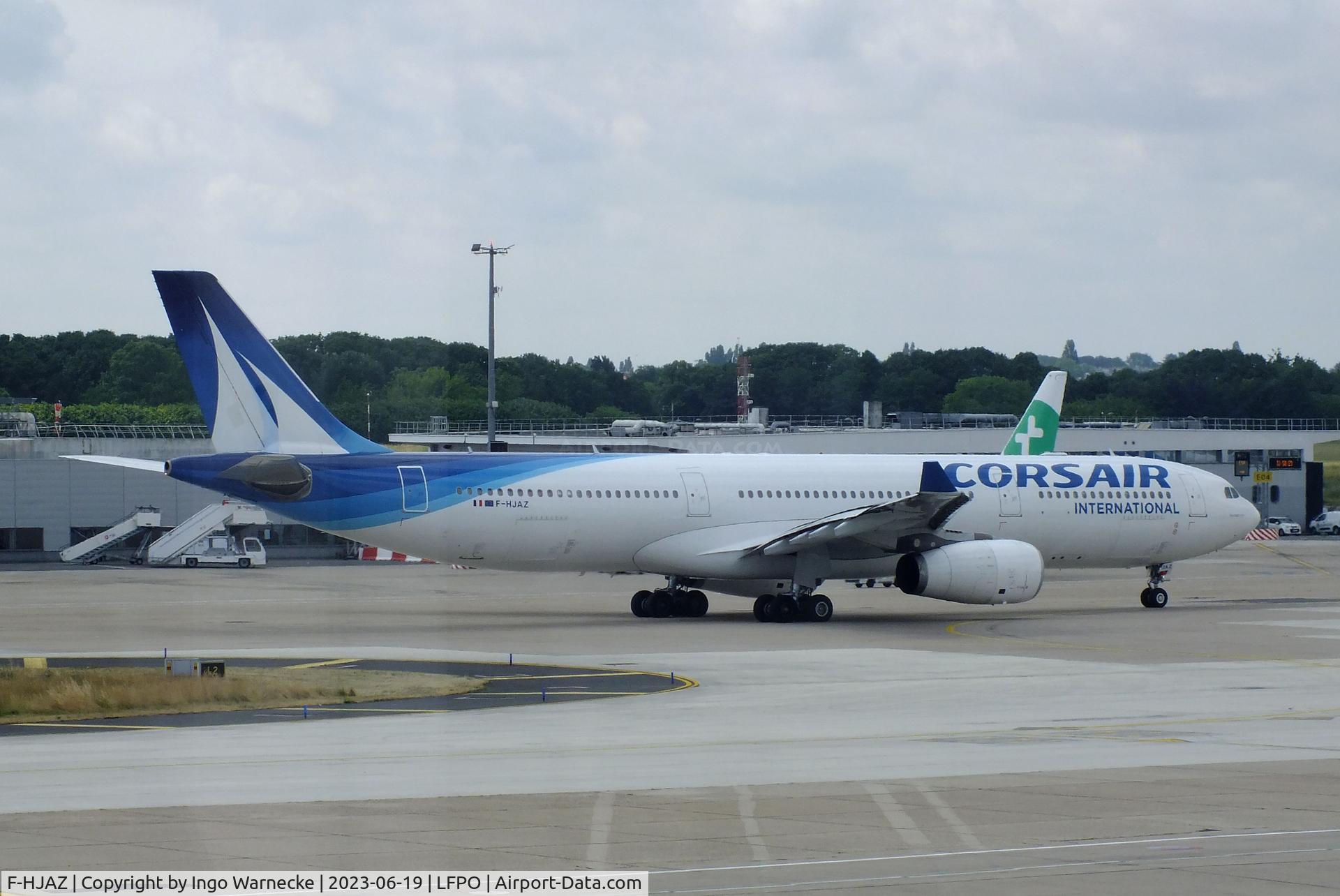 F-HJAZ, 2009 Airbus A330-343 C/N 1077, Airbus A330-343 of Corsair International at Paris/Orly airport