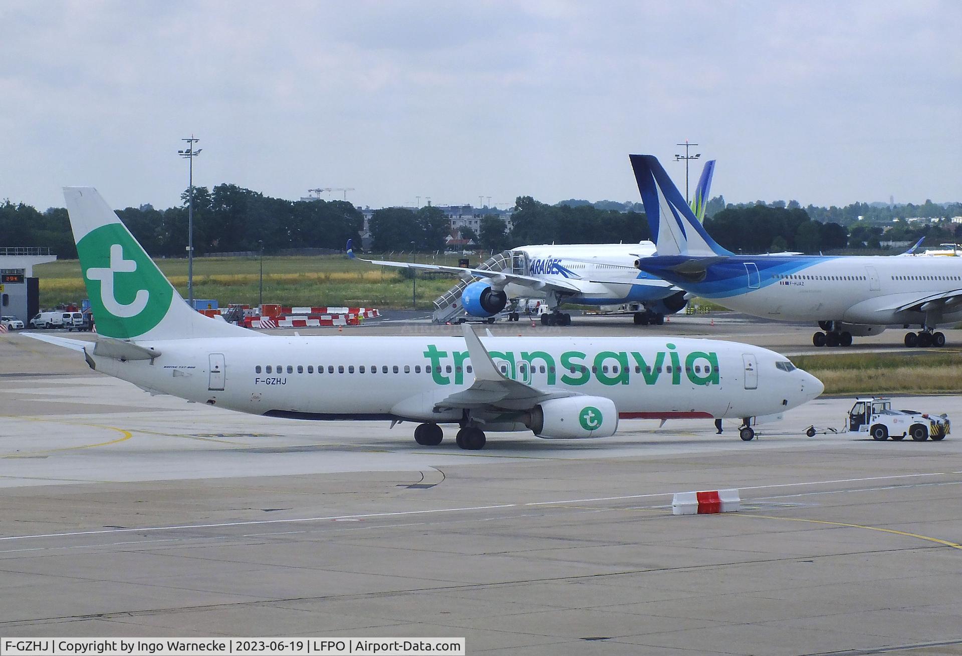 F-GZHJ, 2013 Boeing 737-86J C/N 37778, Boeing 737-8K2 of transavia France at Paris/Orly airport