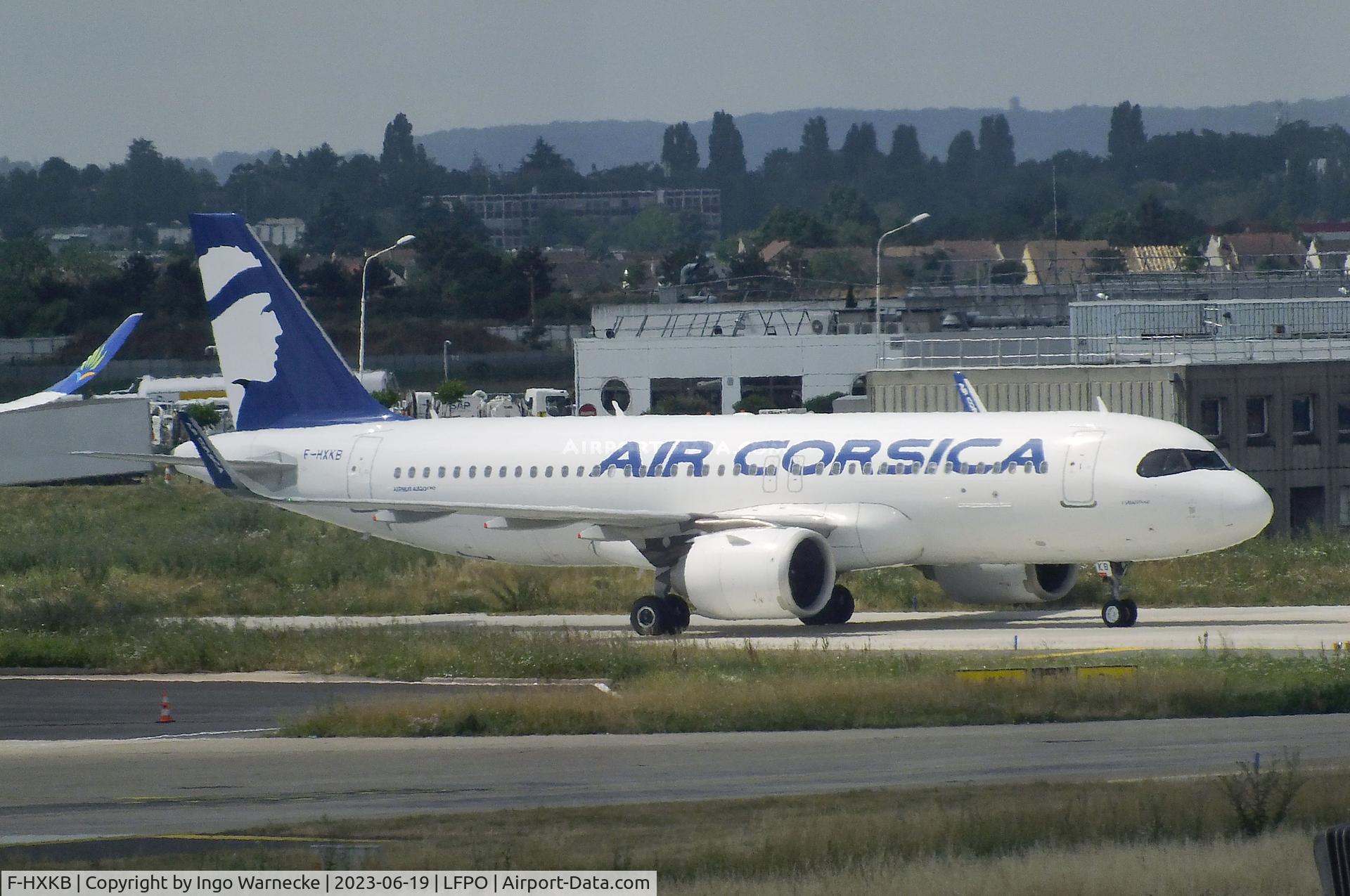 F-HXKB, 2019 Airbus A320-252N C/N 9348, Airbus A320-253N of Air Corsica at Paris/Orly airport