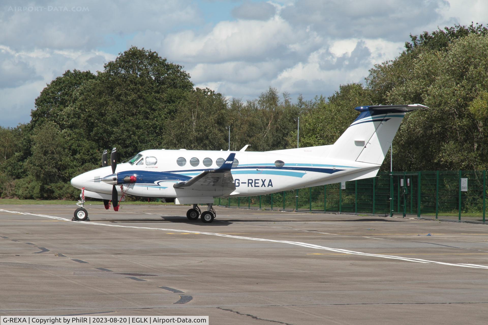 G-REXA, 2018 Beech B200GT King Air C/N BY-339, G-REXA 2018 Beech B200GT King Air 250 Blackbushe
