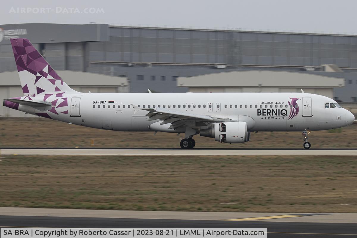 5A-BRA, 2011 Airbus A320-214 C/N 4865, Runway 31