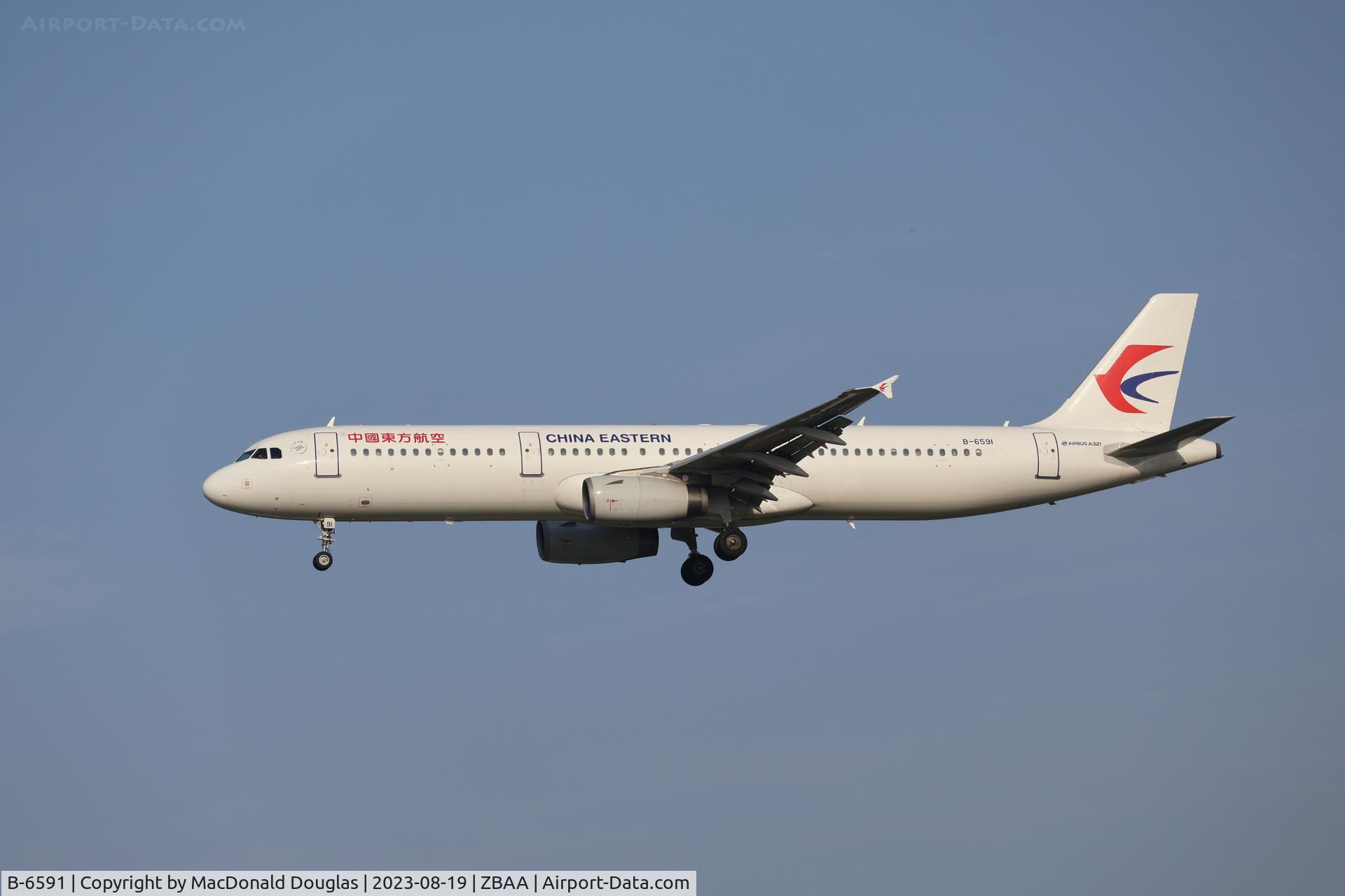 B-6591, 2009 Airbus A321-231 C/N 3969, PEK/ZBAA