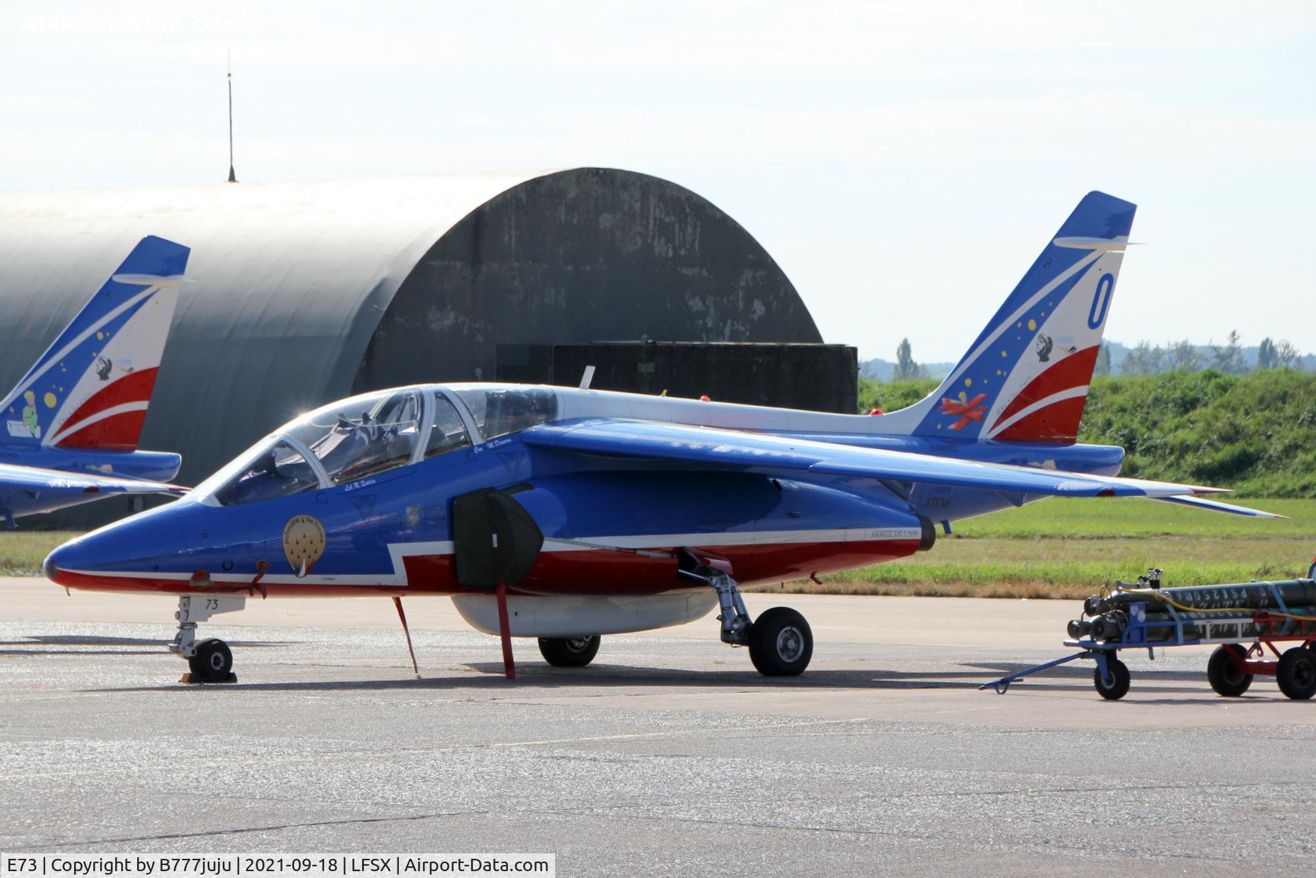 E73, Dassault-Dornier Alpha Jet E C/N E73, during Luxeuil Air Show 2021
