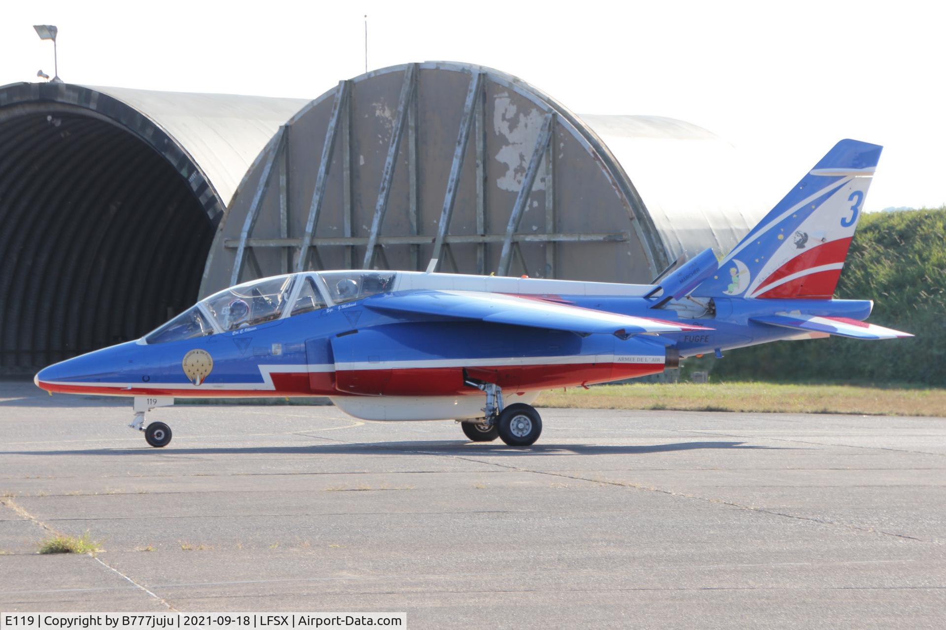 E119, Dassault-Dornier Alpha Jet E C/N E119, during Luxeuil Air Show 2021