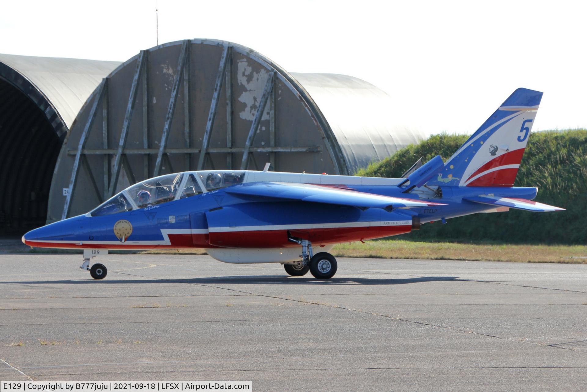 E129, Dassault-Dornier Alpha Jet E C/N E129, during Luxeuil Air Show 2021