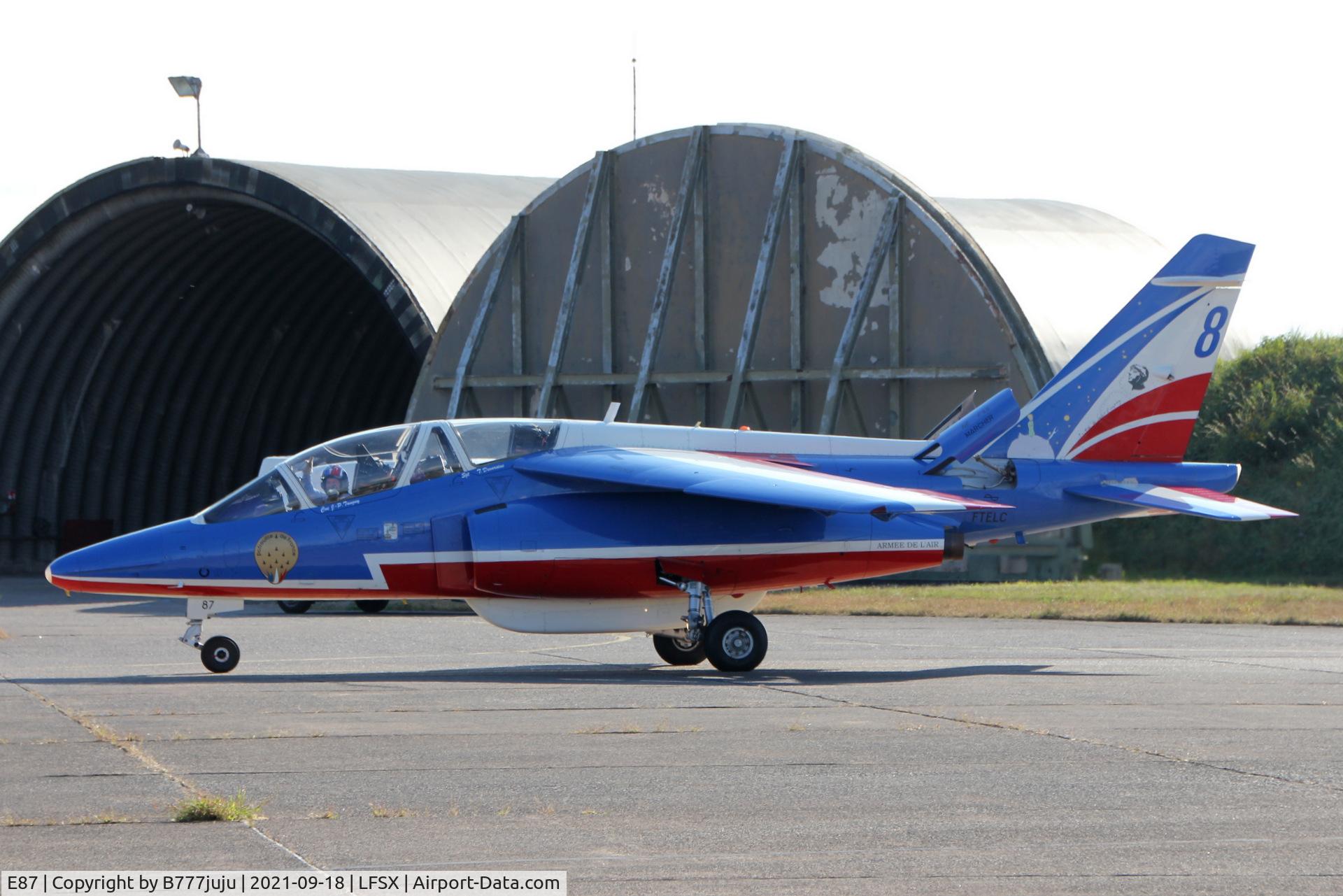 E87, Dassault-Dornier Alpha Jet E C/N E87, during Luxeuil Air Show 2021