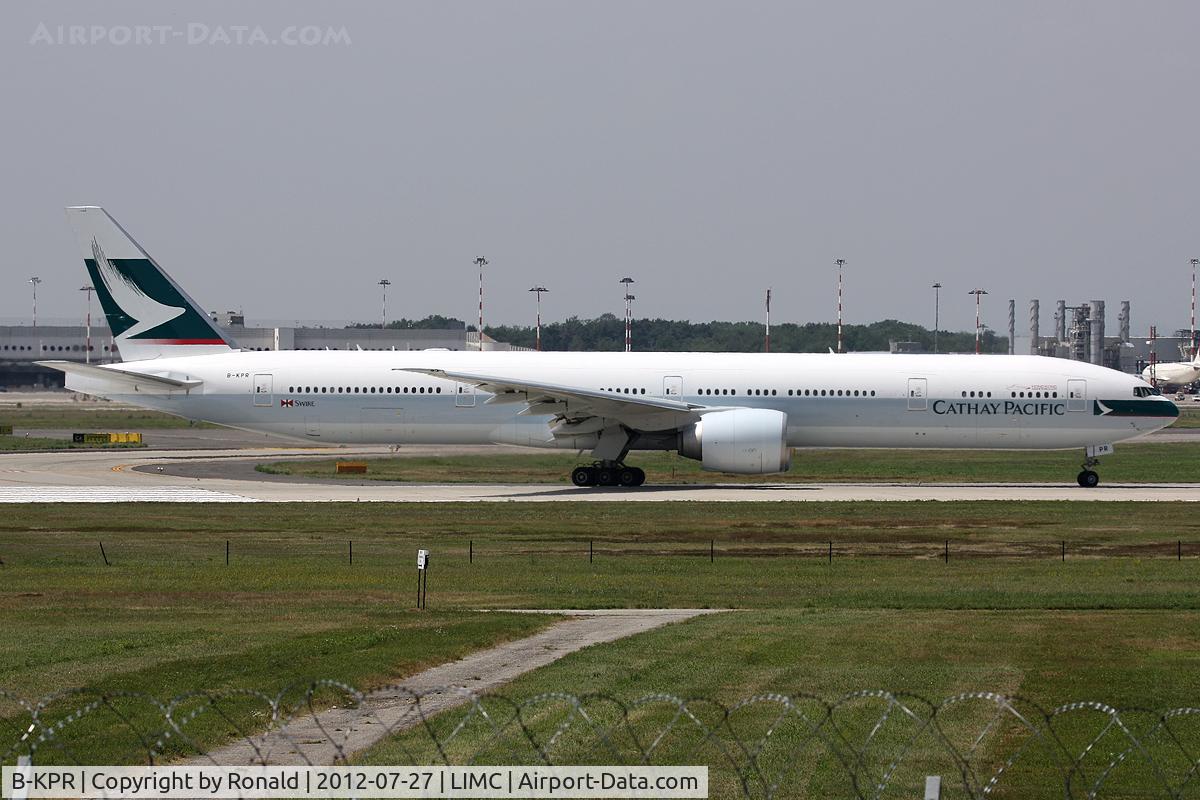 B-KPR, 2010 Boeing 777-367/ER C/N 36163, at mxp