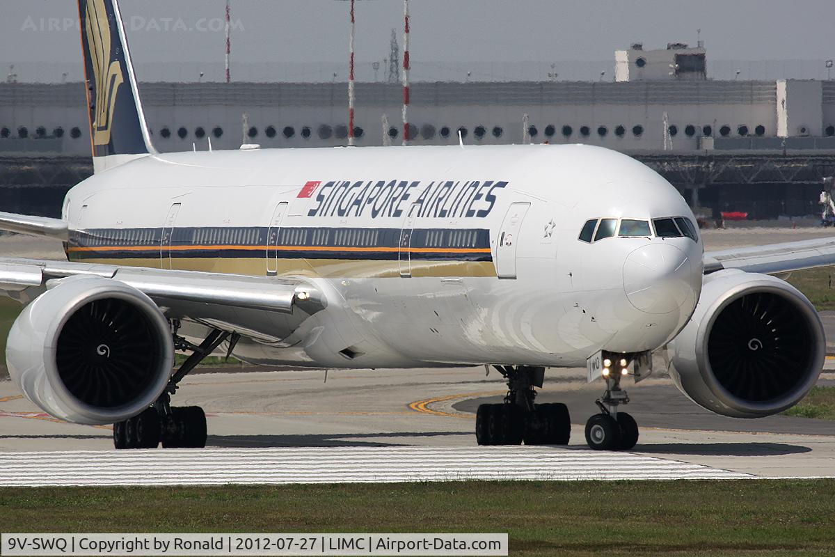 9V-SWQ, 2008 Boeing 777-312/ER C/N 34582, at mxp