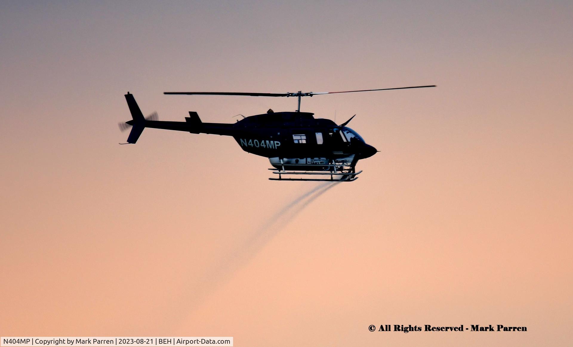 N404MP, 1994 Bell 206L-4 LongRanger IV LongRanger C/N 52083, Crop-Dusting over Sodus, Michigan
