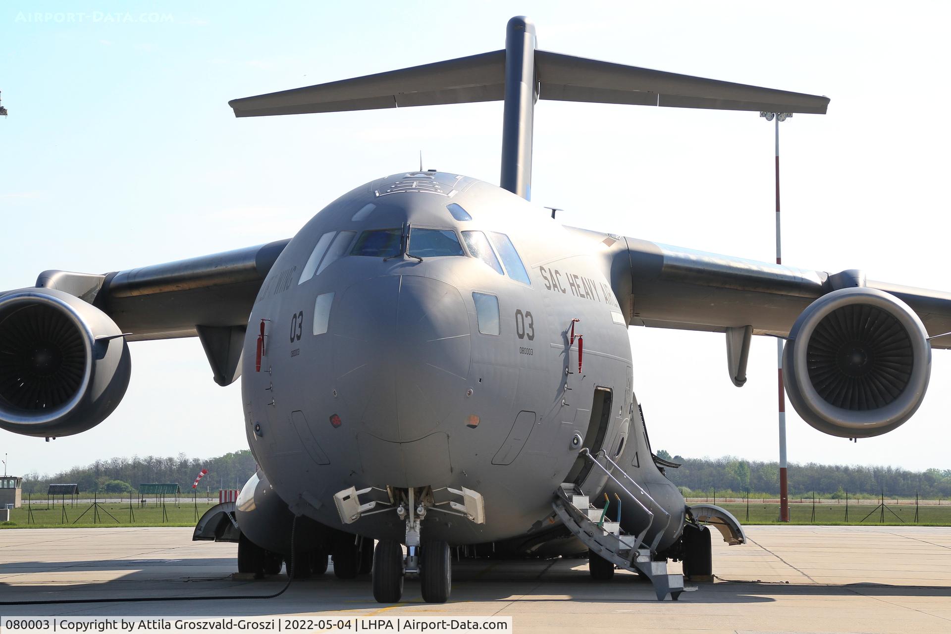 080003, 2009 Boeing C-17A Globemaster III C/N F-211, LHPA - Pápa Air Base, Pápa - Hungary