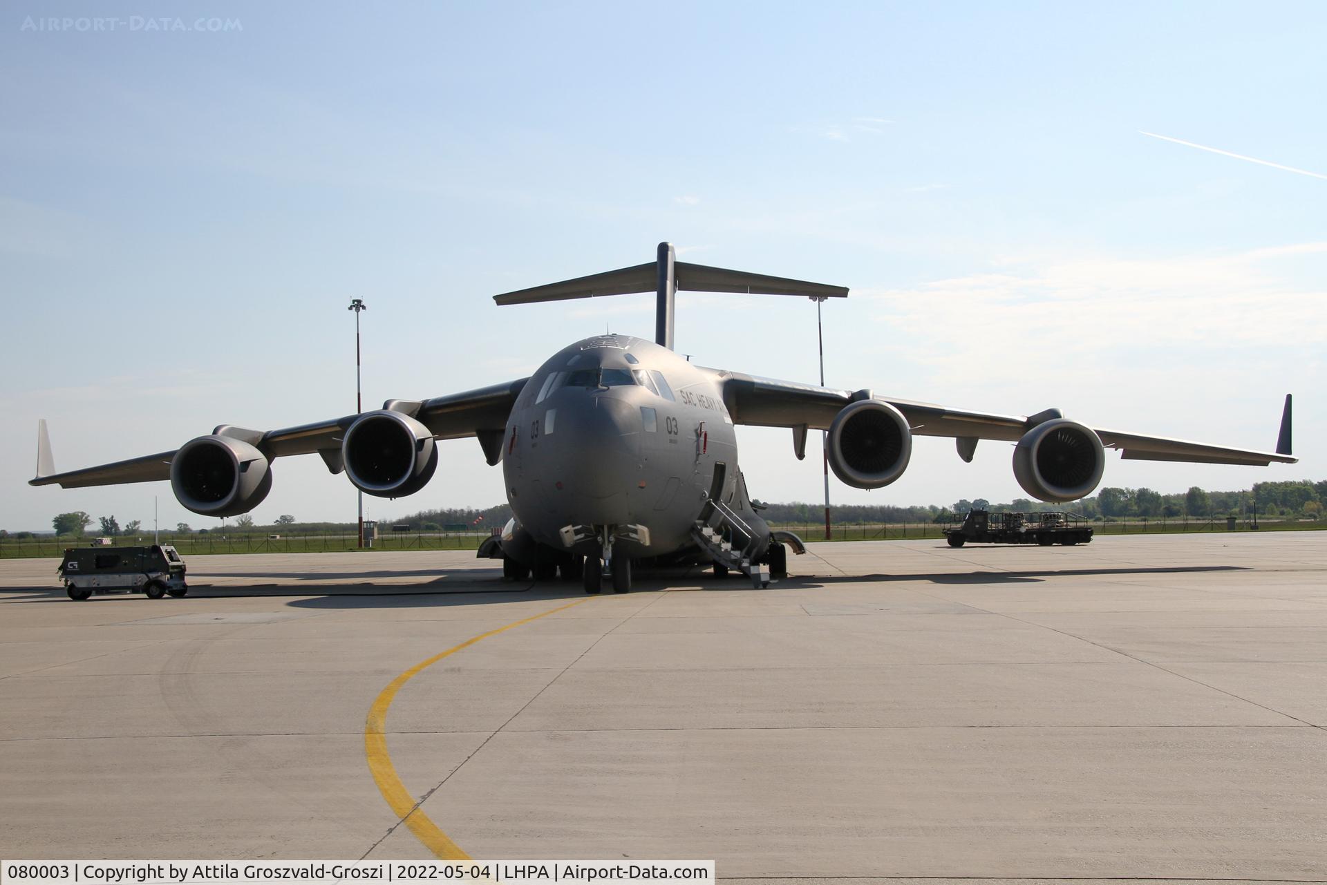 080003, 2009 Boeing C-17A Globemaster III C/N F-211, LHPA - Pápa Air Base, Pápa - Hungary