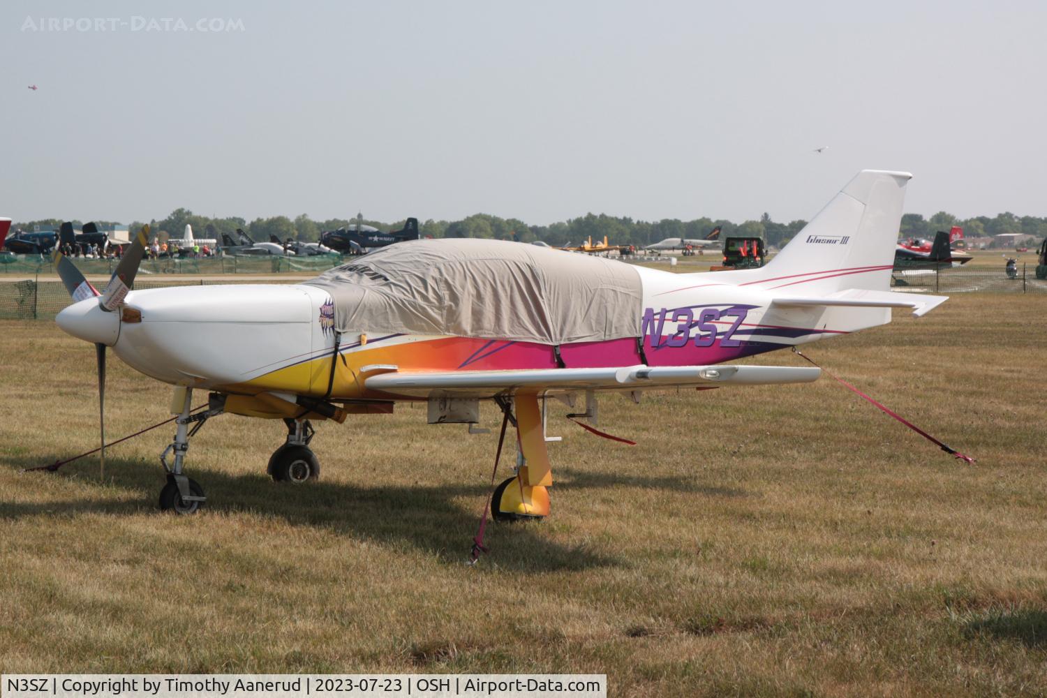 N3SZ, 1989 Glasair III C/N 1, 1989 Glasair III, c/n: 1, AirVenture 2023