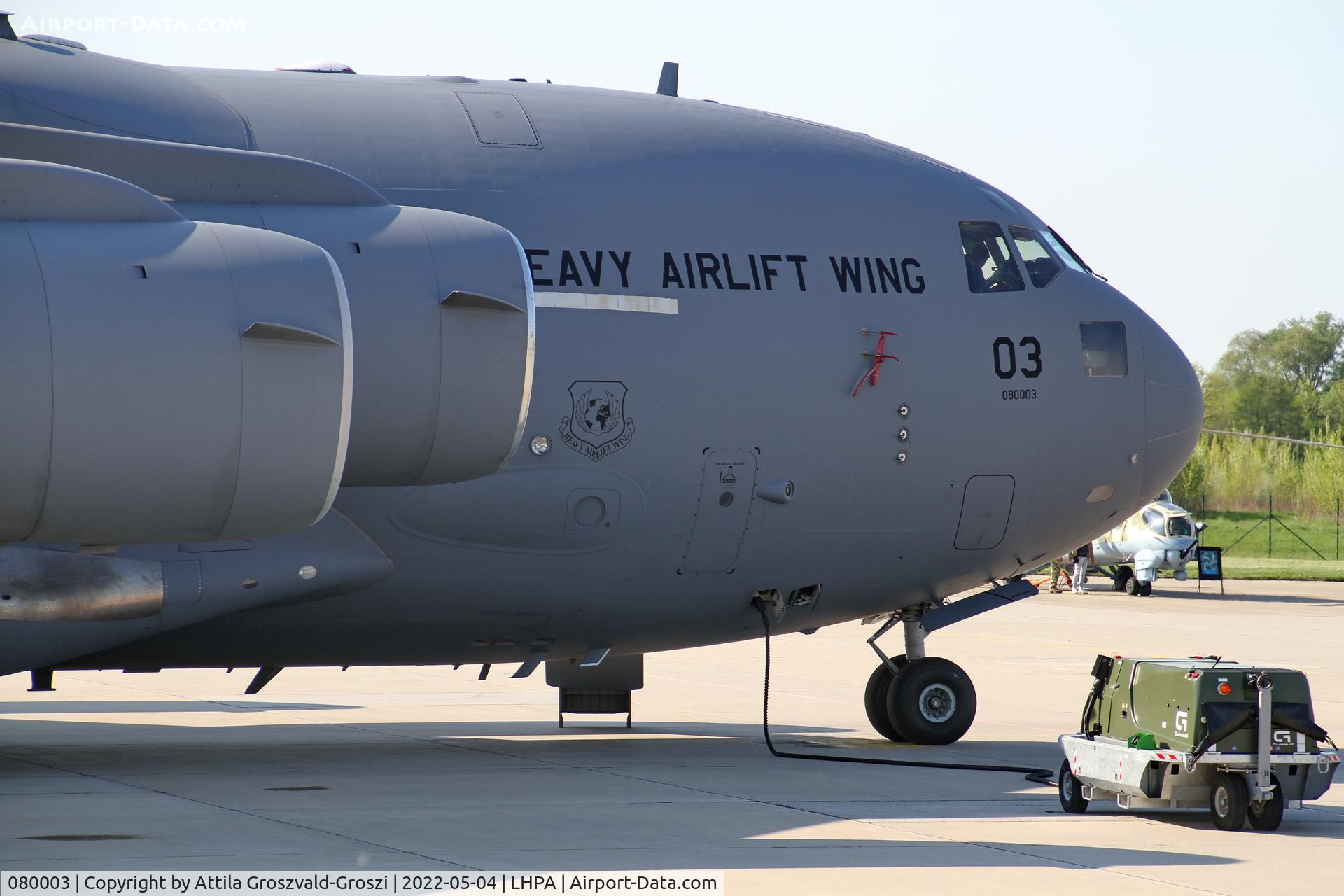 080003, 2009 Boeing C-17A Globemaster III C/N F-211, LHPA - Pápa Air Base, Pápa - Hungary