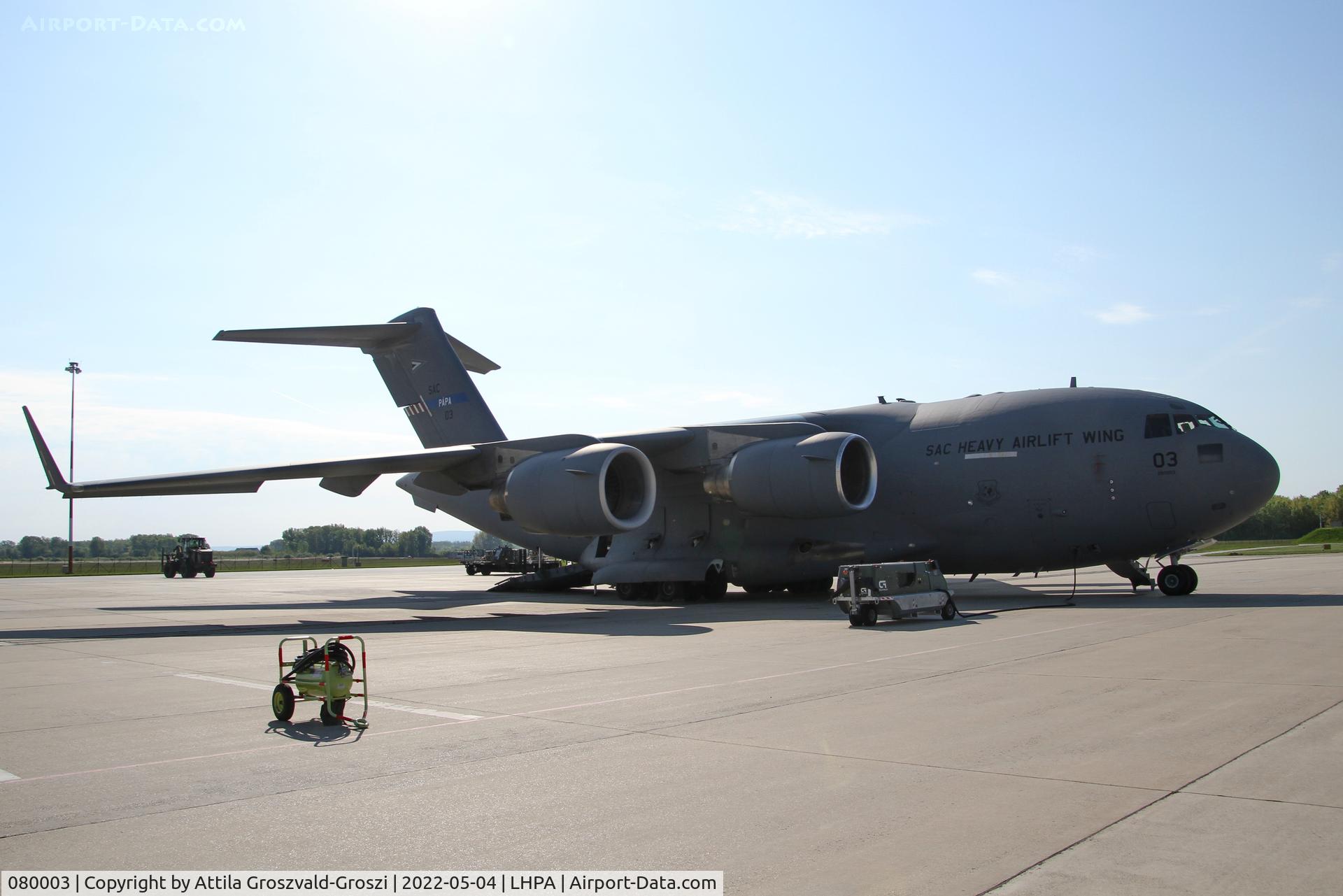080003, 2009 Boeing C-17A Globemaster III C/N F-211, LHPA - Pápa Air Base, Pápa - Hungary
