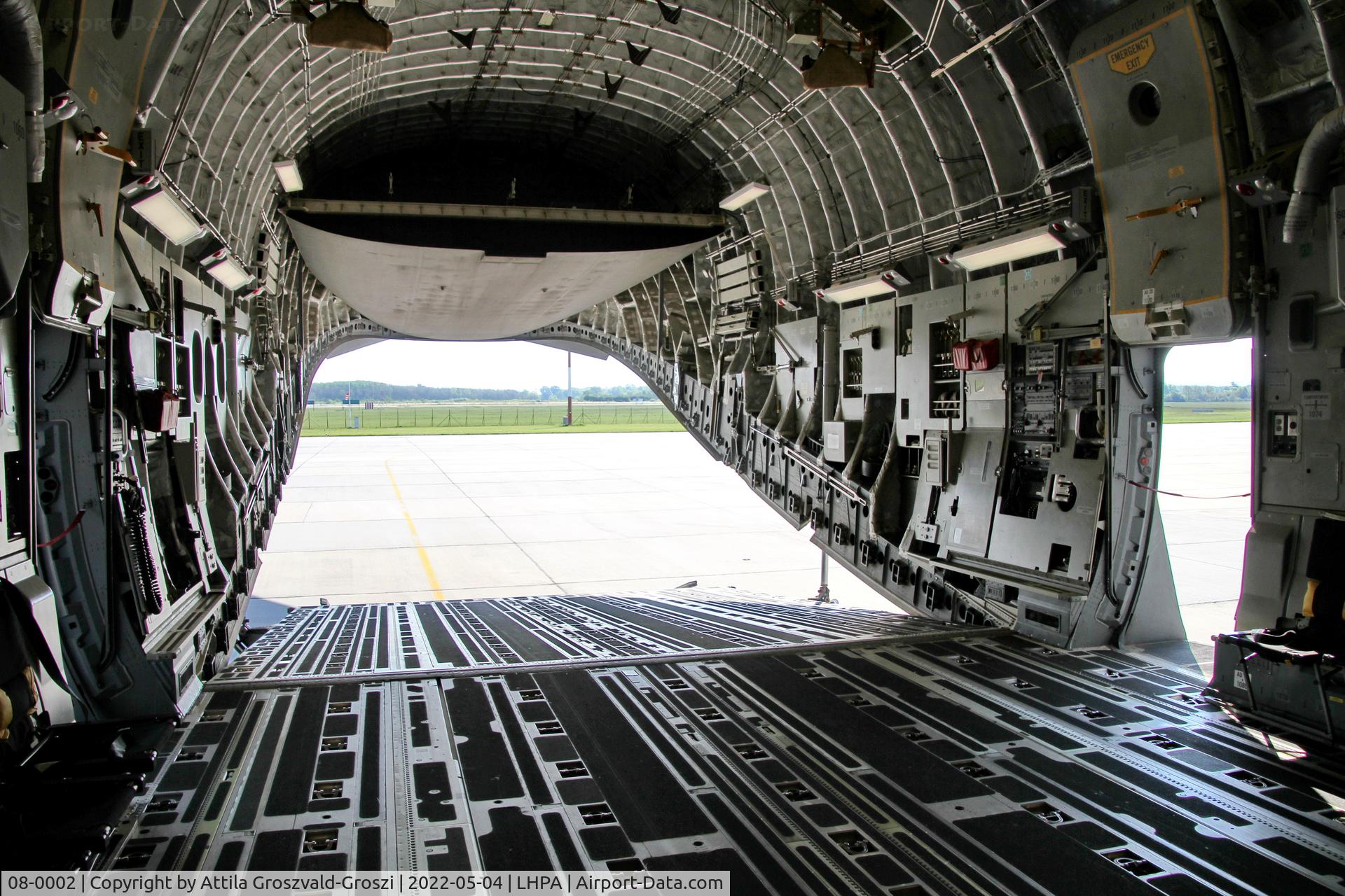 08-0002, 2009 Boeing C-17A Globemaster III C/N F-210, LHPA - Pápa Air Base, Pápa - Hungary