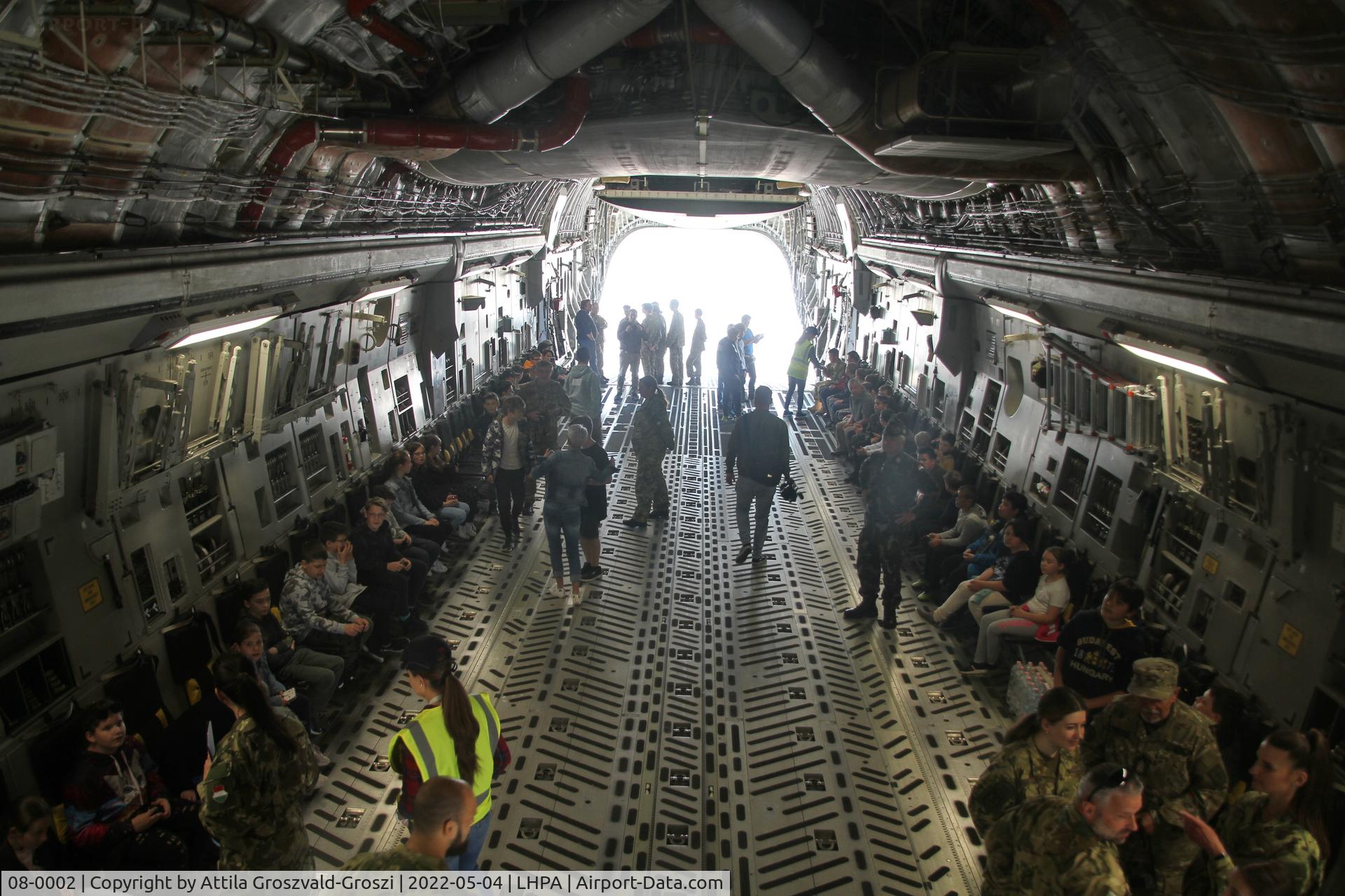 08-0002, 2009 Boeing C-17A Globemaster III C/N F-210, LHPA - Pápa Air Base, Pápa - Hungary