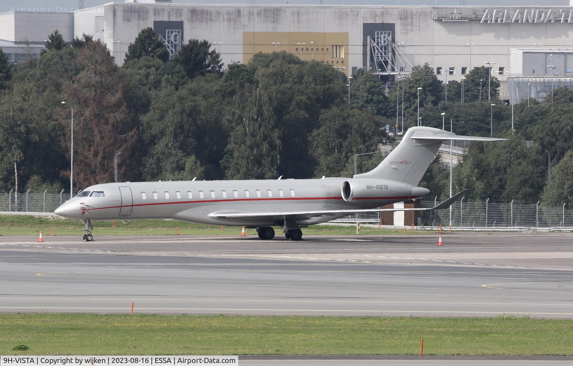 9H-VISTA, 2021 Bombardier BD-700-2A12 Global 7500 C/N 70100, Ramp M