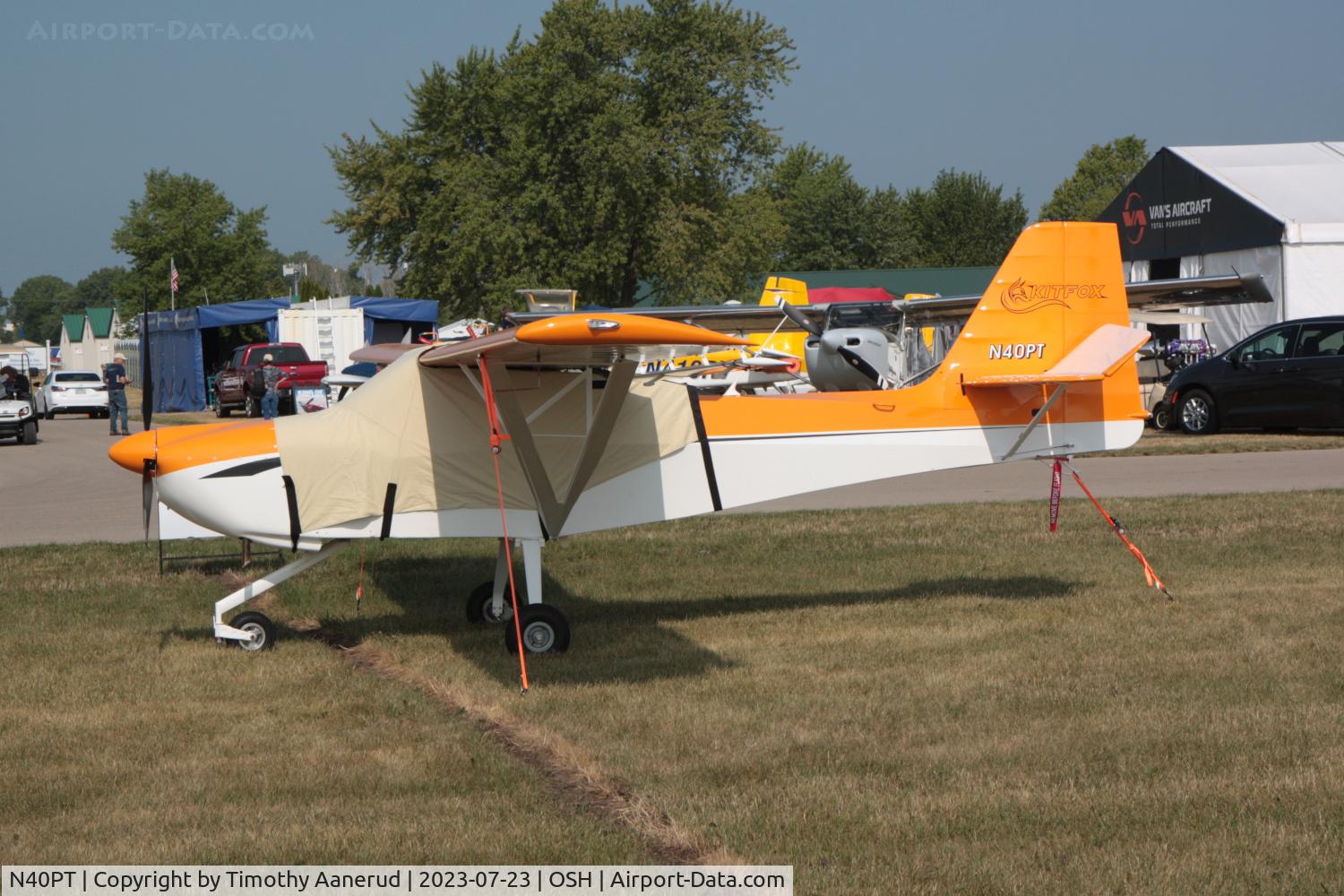 N40PT, 2019 Kitfox Aircraft S7 Supersport C/N KA13343278, 2019 Kitfox Aircraft S7 Supersport, c/n: KA13343278, AirVenture 2023