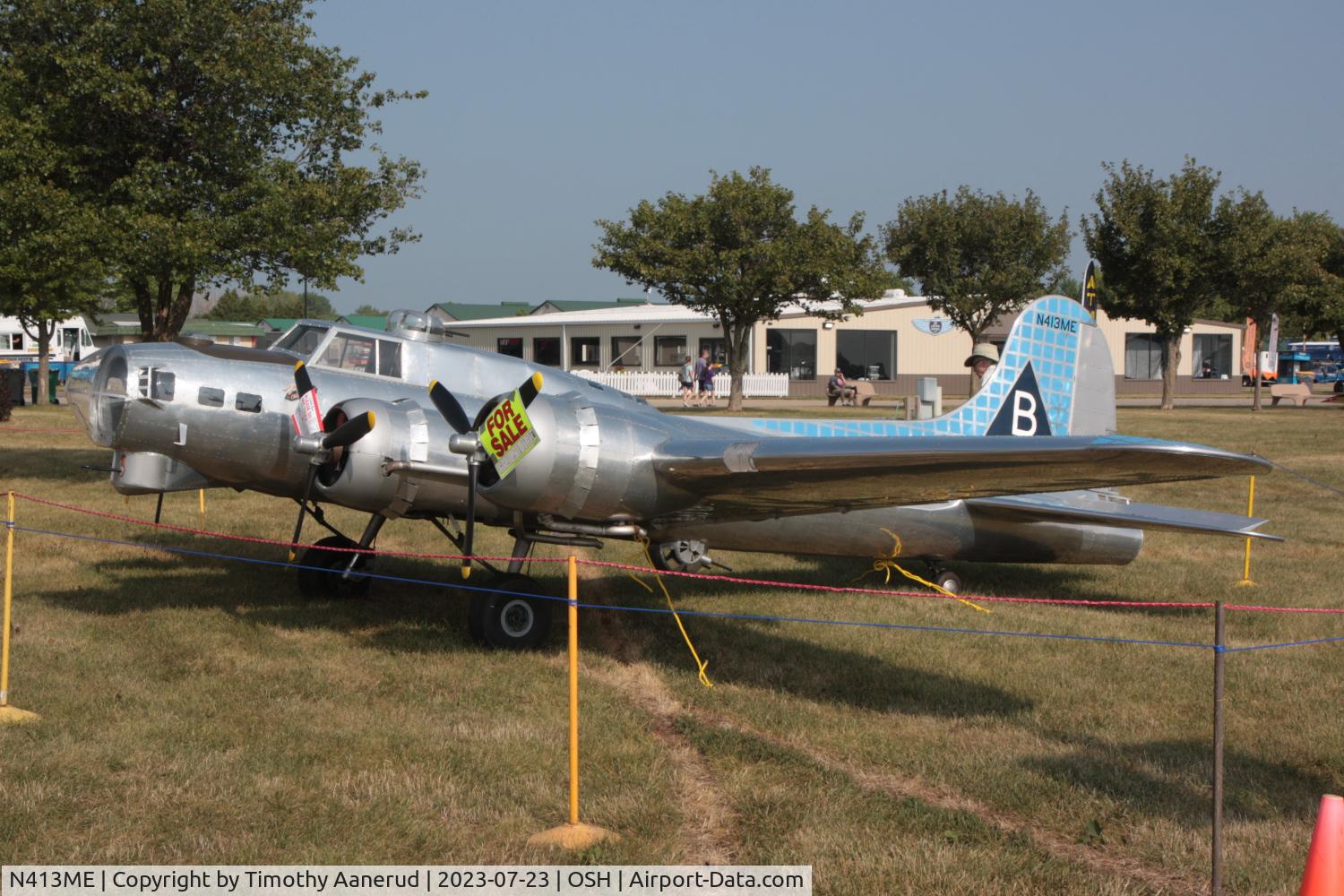 N413ME, 2016 Bally Jack 1/3 Scale B-17G C/N 001, 2016 Bally Jack 1/3 Scale B-17G, c/n: 001, AirVenture 2023