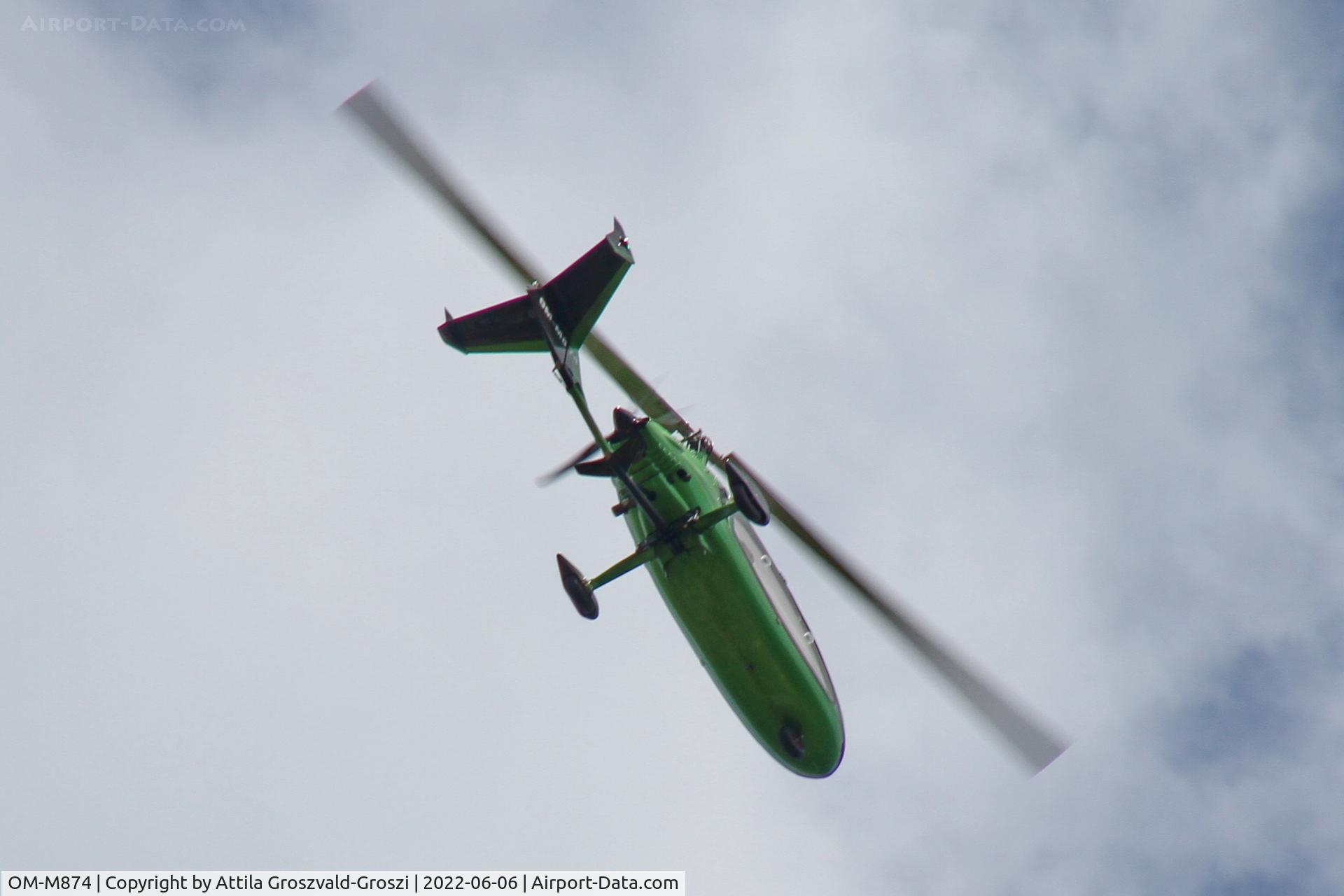 OM-M874, 2021 Niki Kalithea C/N K0015, in the airspace of Szentkirályszabadja, Hungary