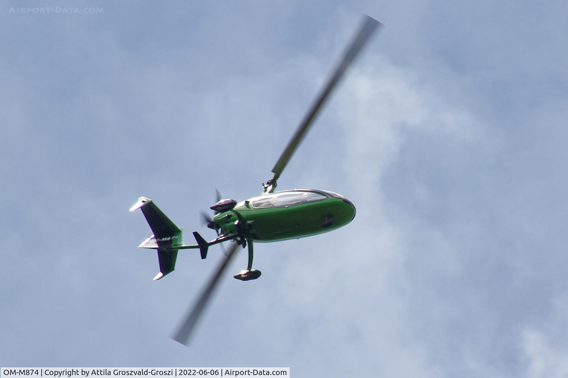 OM-M874, 2021 Niki Kalithea C/N K0015, in the airspace of Szentkirályszabadja, Hungary