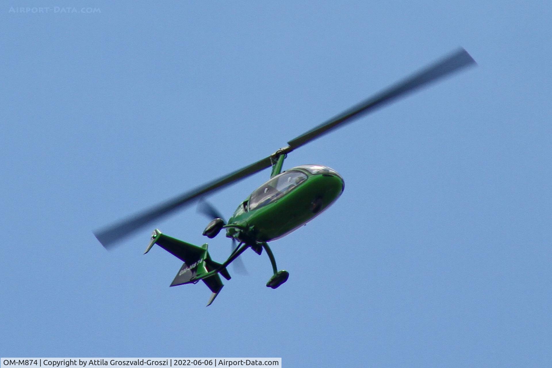 OM-M874, 2021 Niki Kalithea C/N K0015, in the airspace of Szentkirályszabadja, Hungary