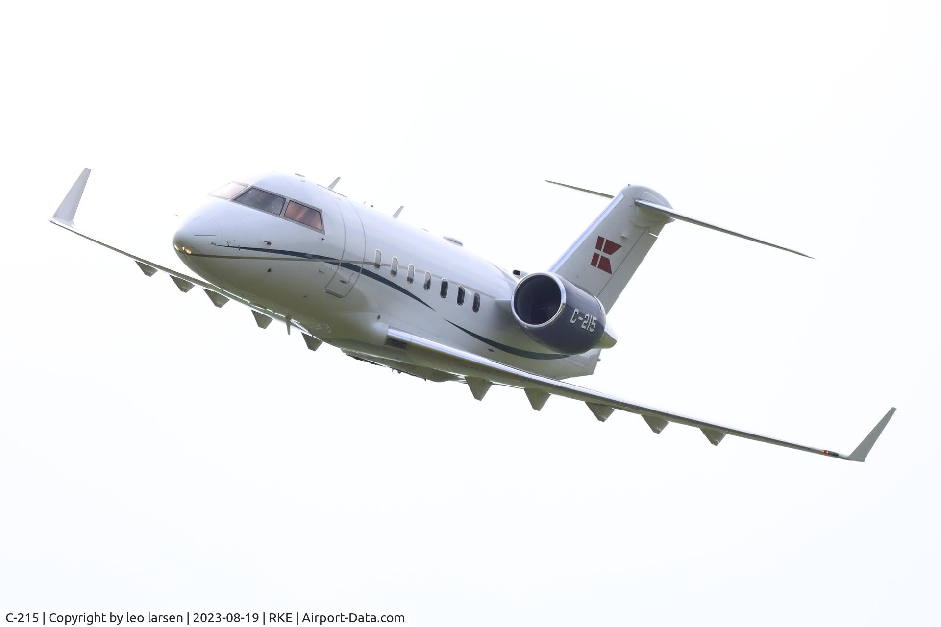 C-215, 2001 Bombardier Challenger 604 (CL-600-2B16) C/N 5515, Roskilde Air Show 19.8.2023