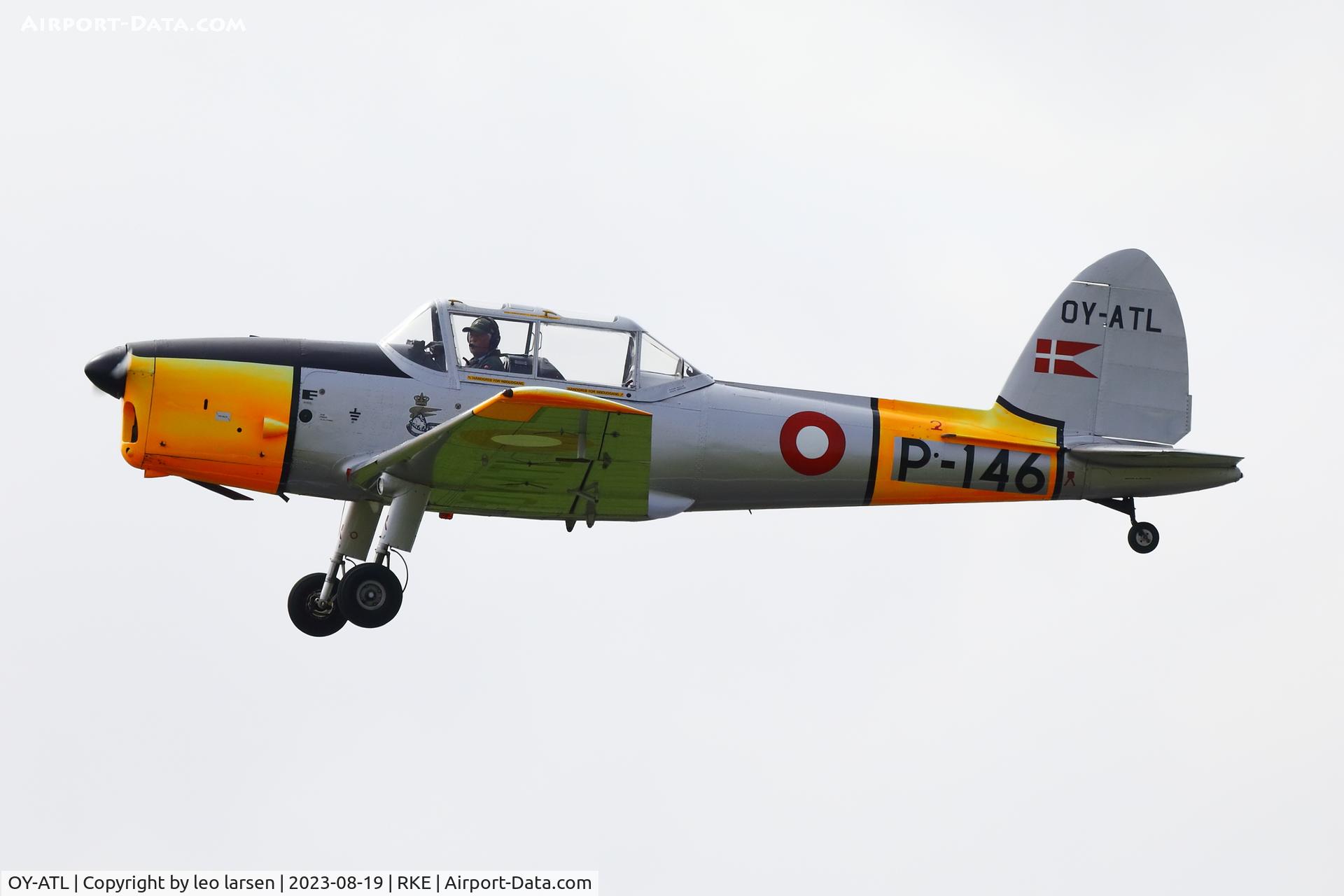 OY-ATL, 1953 De Havilland DHC-1 Chipmunk 22 C/N C1/0897, Roskilde Air Show 19.8.2023
