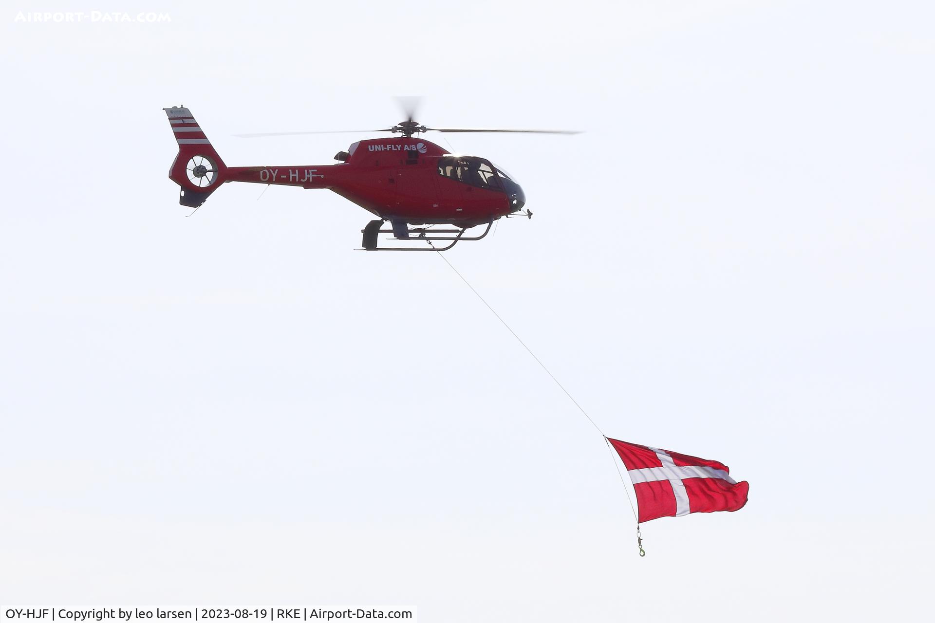 OY-HJF, 2007 Eurocopter EC-120B Colibri C/N 1503, Roskilde Air Show 19.8.2023