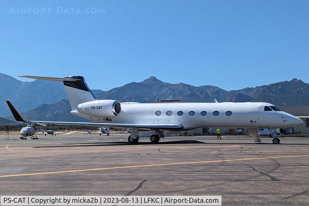 PS-CAT, 2006 Gulfstream Aerospace GV-SP (G550) C/N 5121, Parked