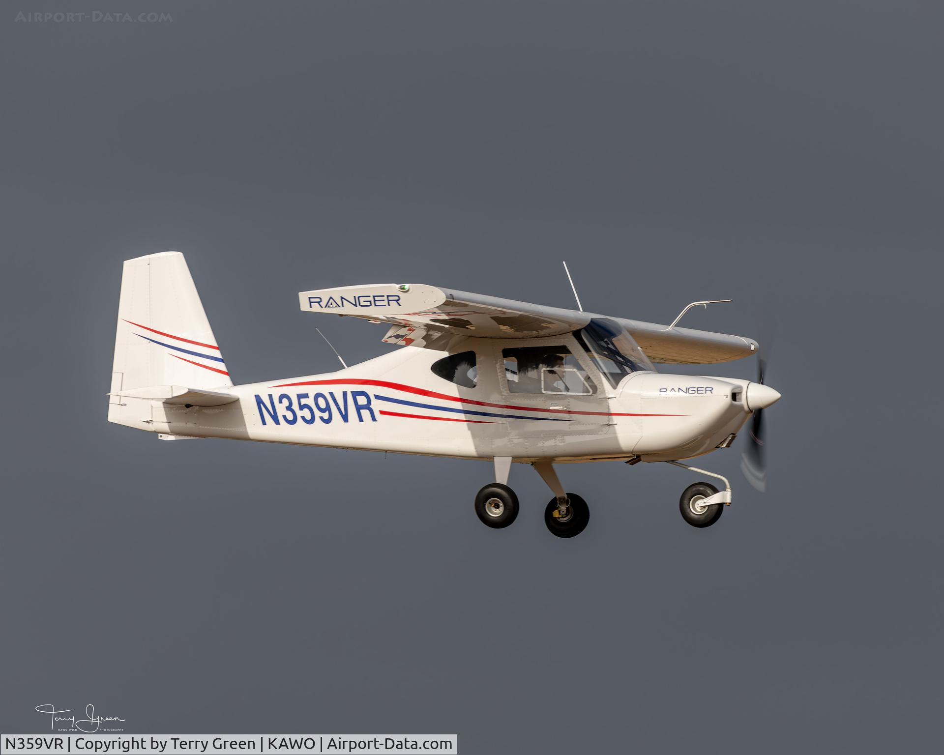 N359VR, VASHON AIRCRAFT RANGER R7 C/N 10214, KAWO