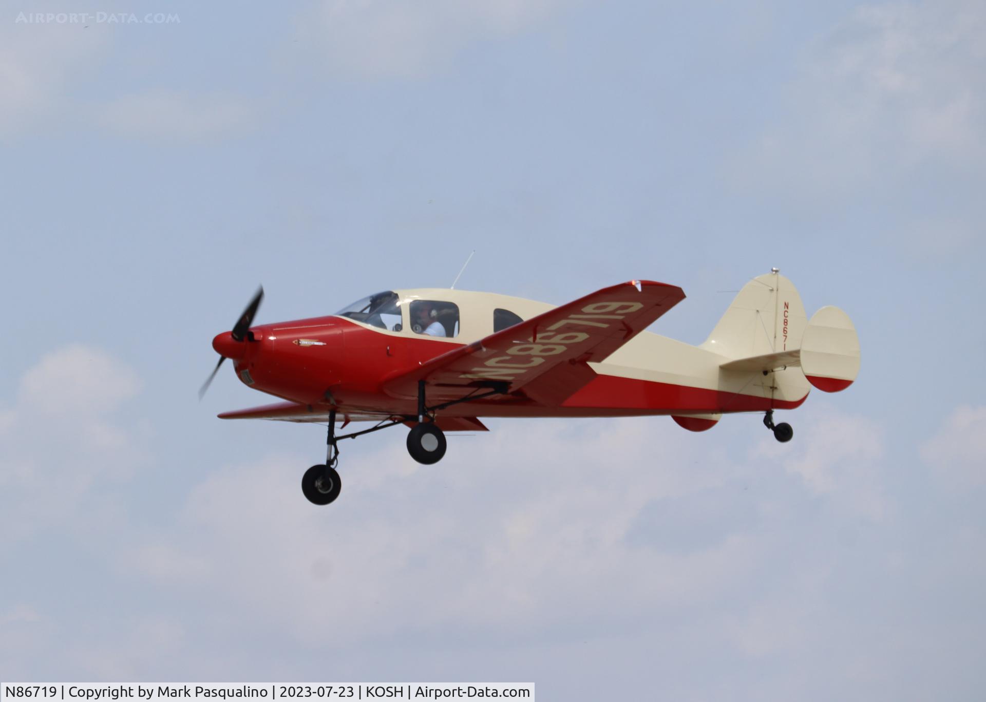 N86719, 1946 Bellanca 14-13 Cruisair Senior C/N 1080, Bellanca 14-13