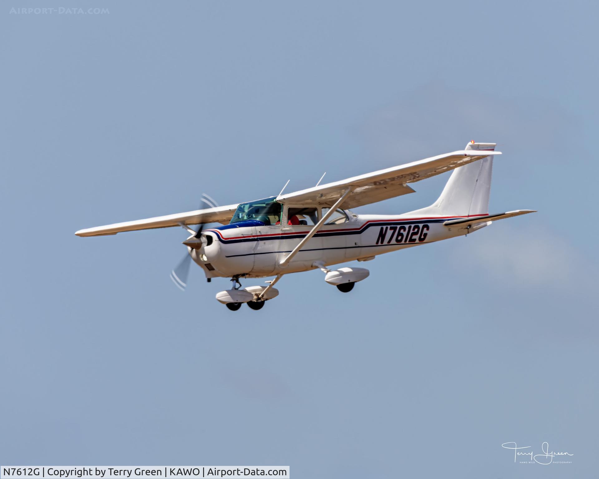 N7612G, 1970 Cessna 172L C/N 17259312, KAWO
