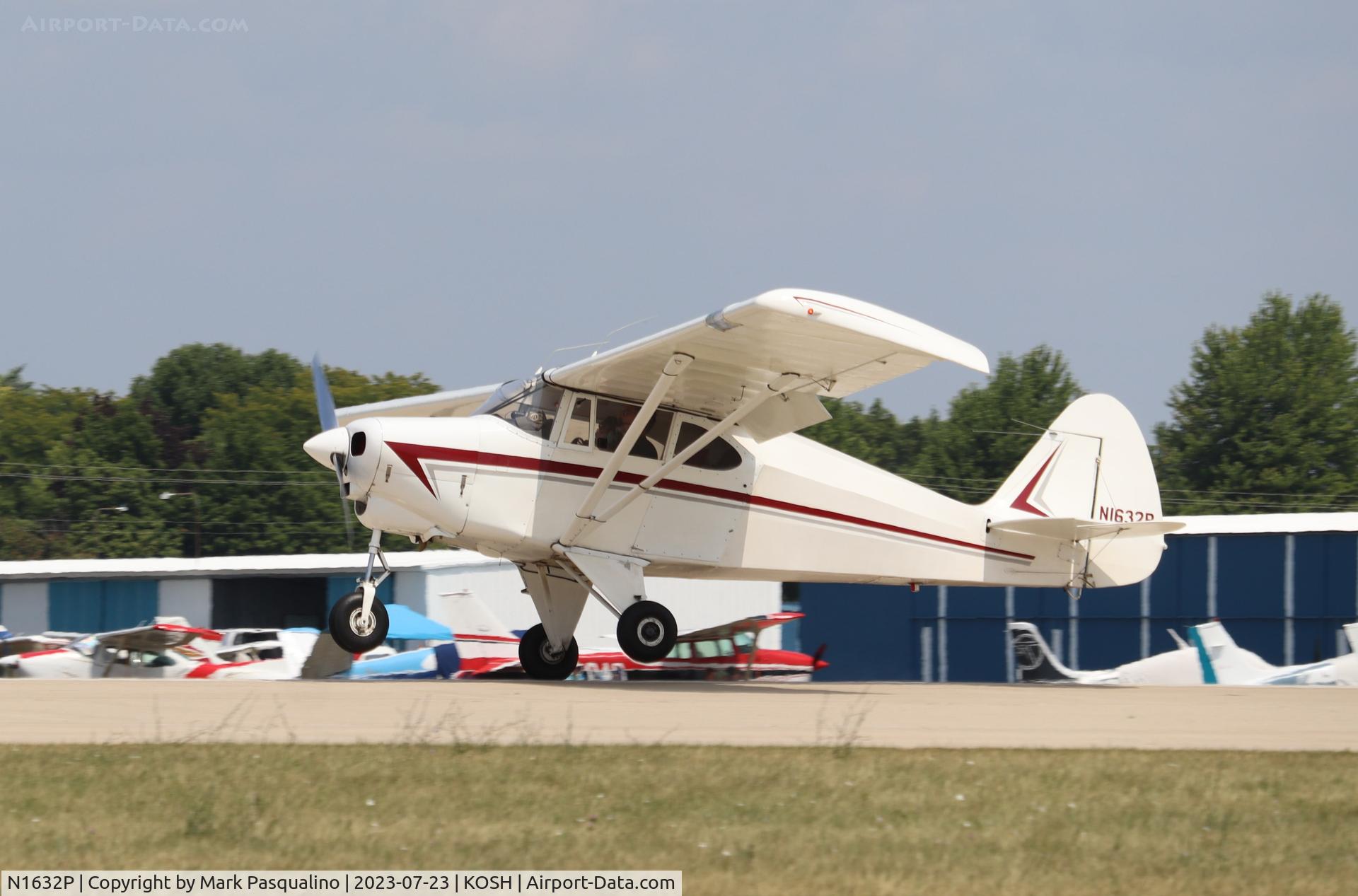 N1632P, 1954 Piper PA-22 C/N 22-2446, Piper PA-22