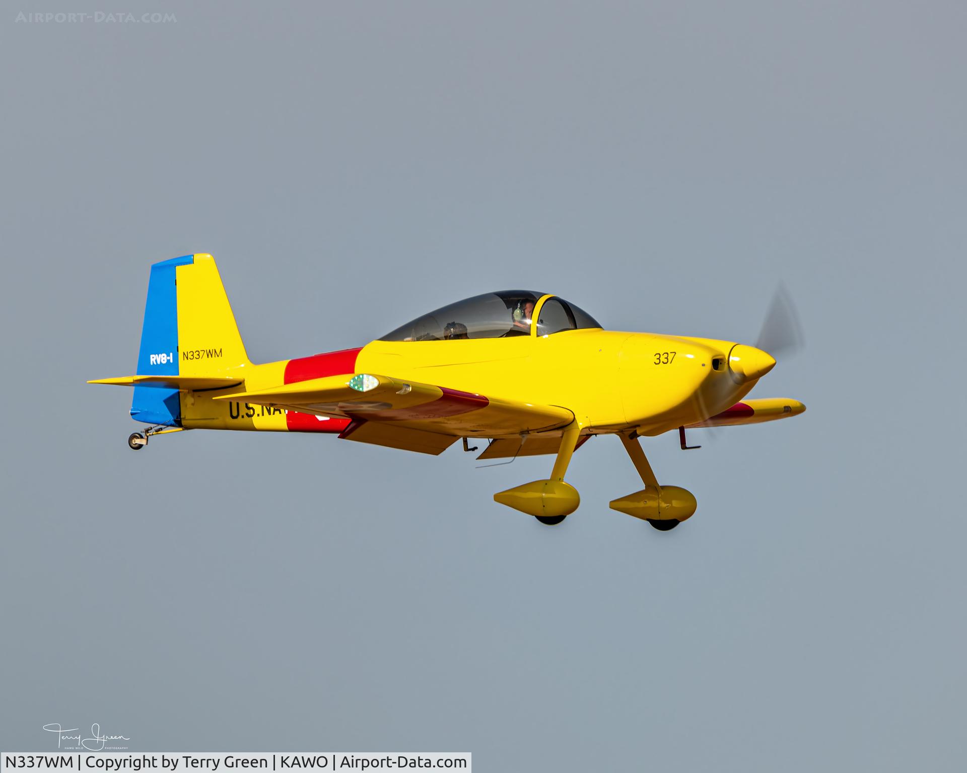 N337WM, 2023 Van's RV-8 C/N MAL-001, KAWO