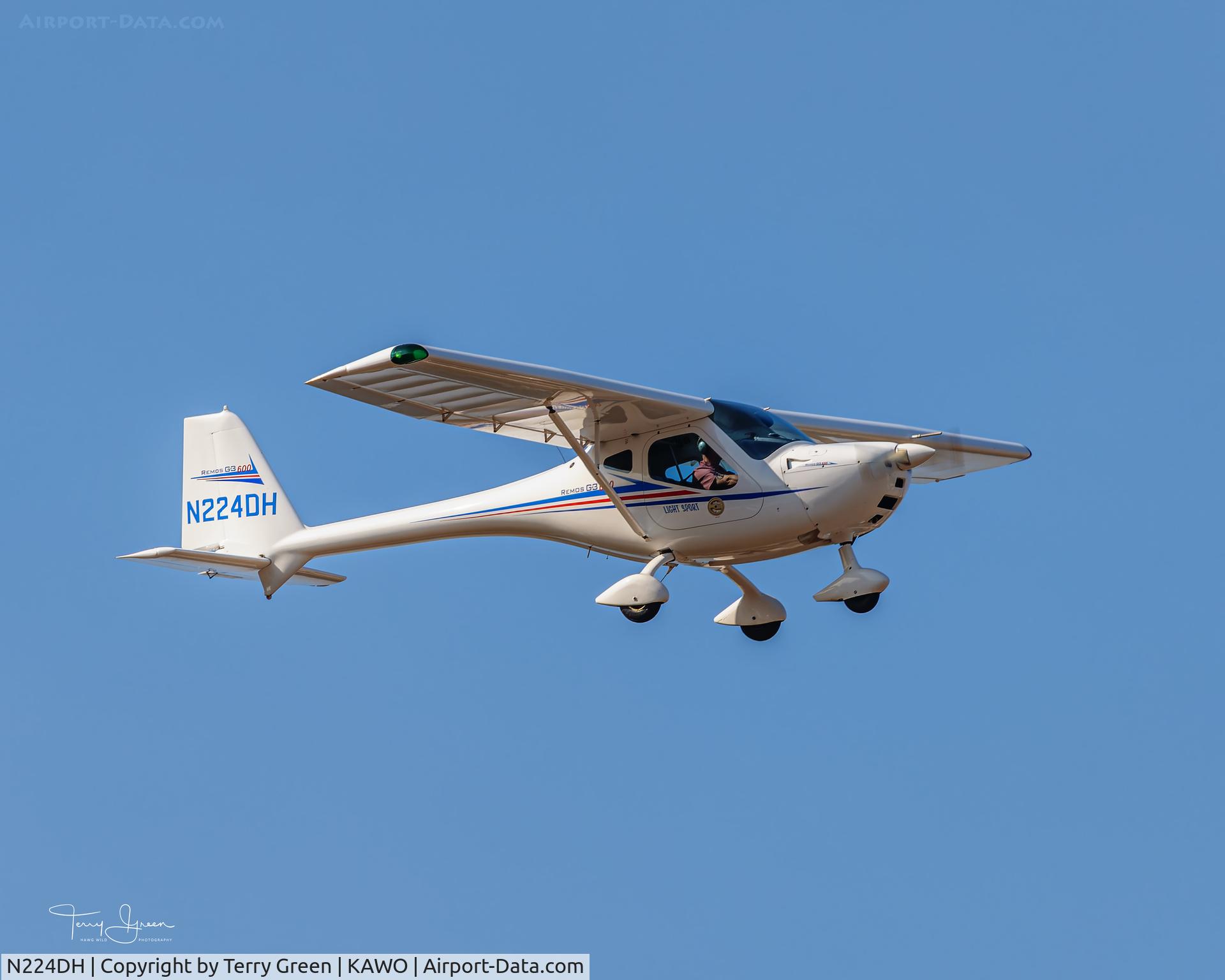 N224DH, 2006 Remos G-3/600 Mirage C/N 183, KAWO
