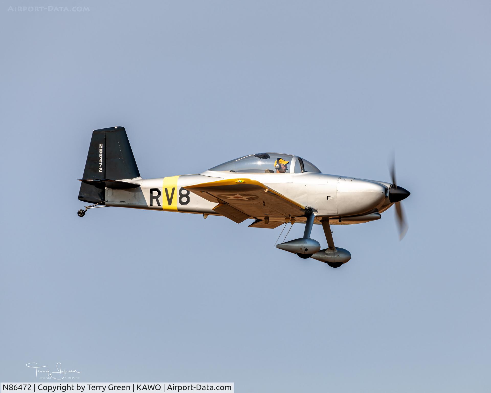 N86472, 2008 Van's RV-8 C/N 80957, KAWO