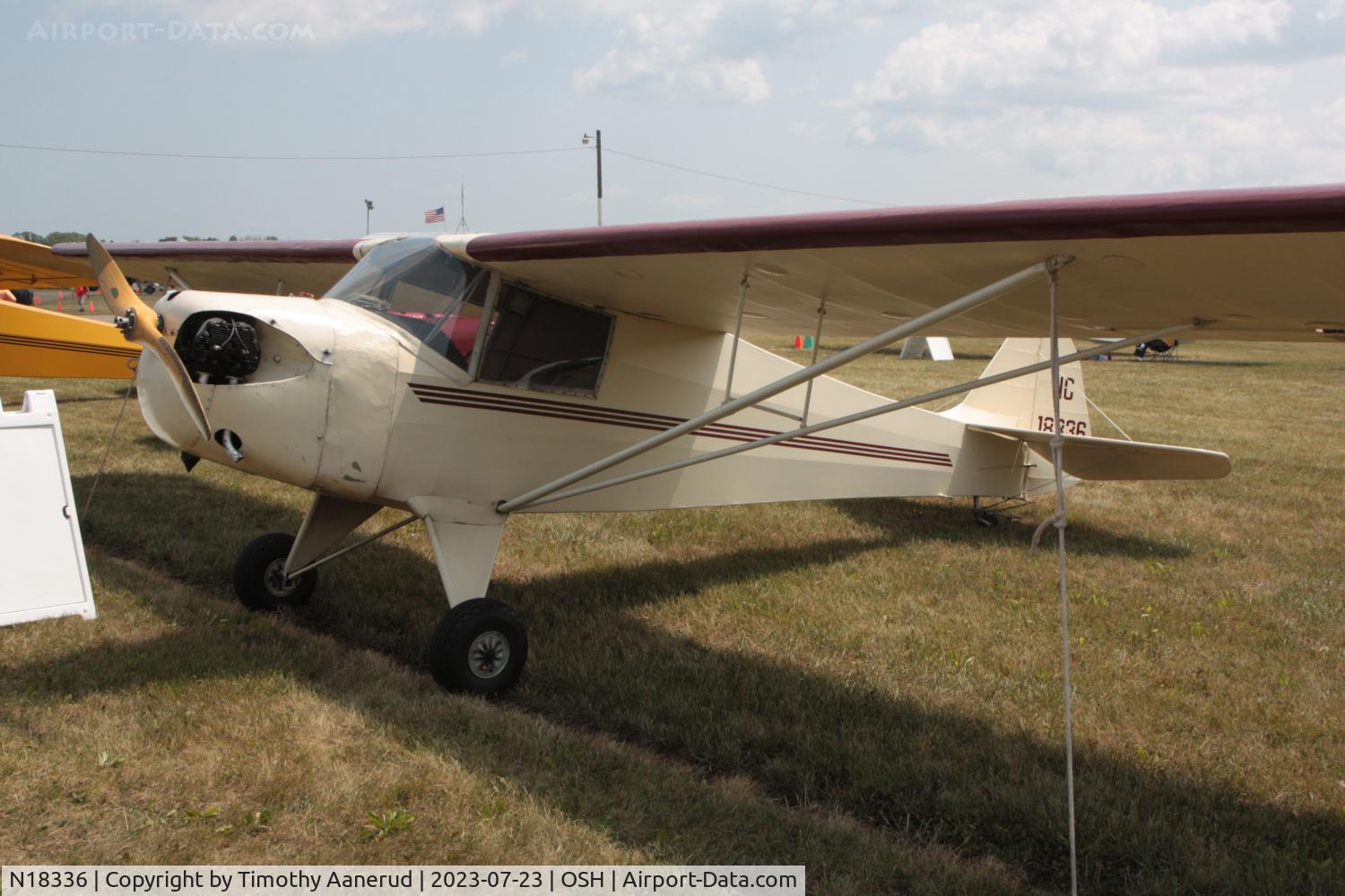 N18336, 1937 Taylorcraft A C/N 69, 1937 Taylorcraft A, c/n: 69, AirVenture 2023