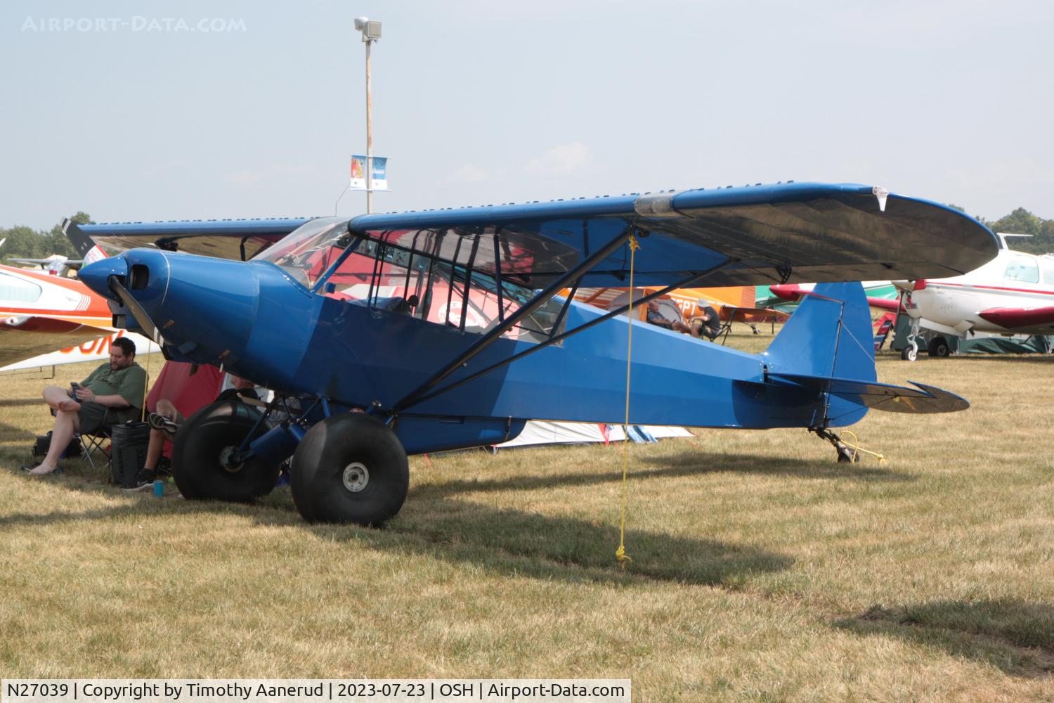 N27039, 1954 Piper PA-18-135 Super Cub C/N 18-3928, 1954 Piper PA-18-135, c/n: 18-3928, AirVenture 2023