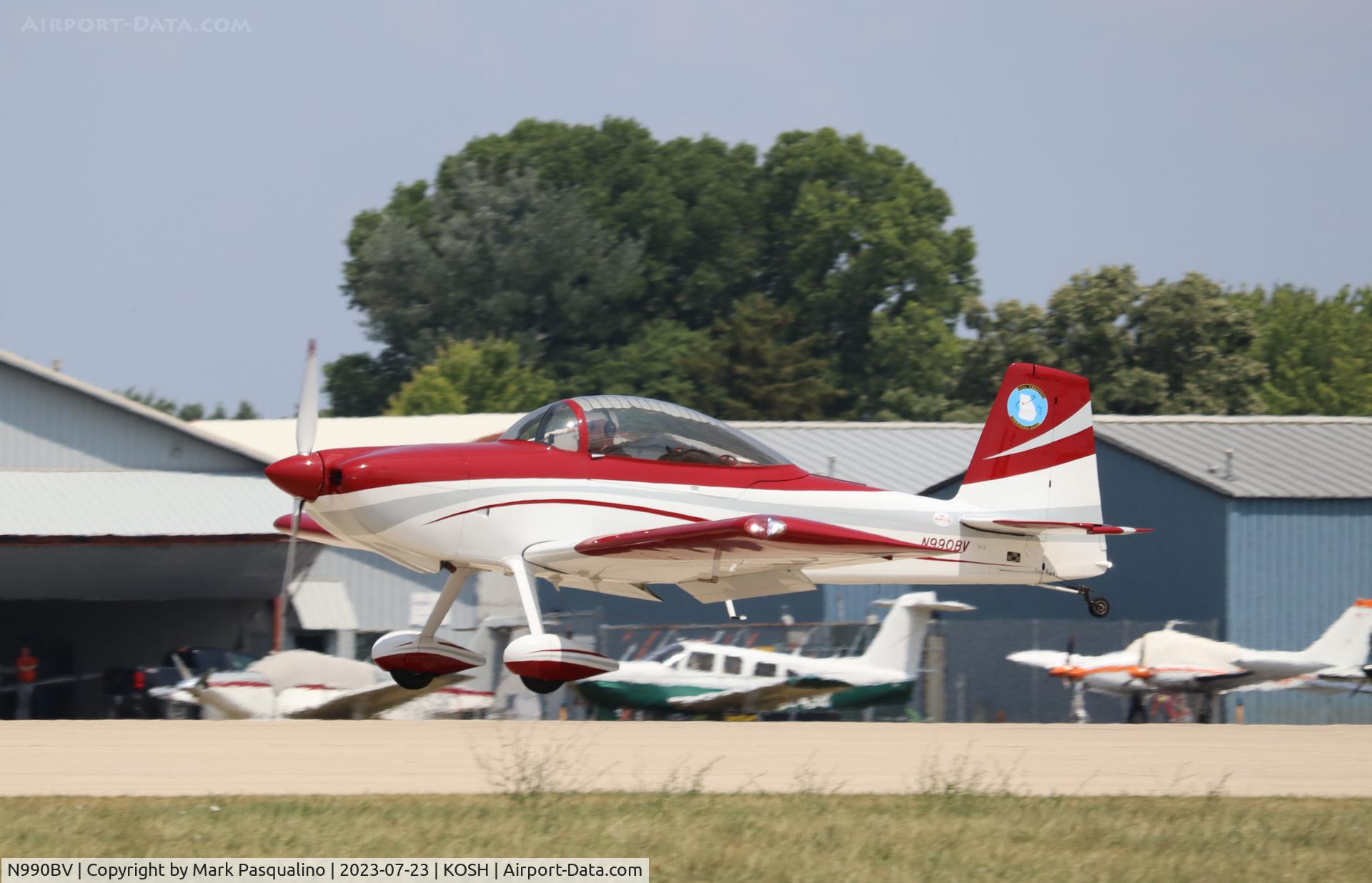 N990BV, 2016 Vans RV-8 C/N 83087, Vans RV-8