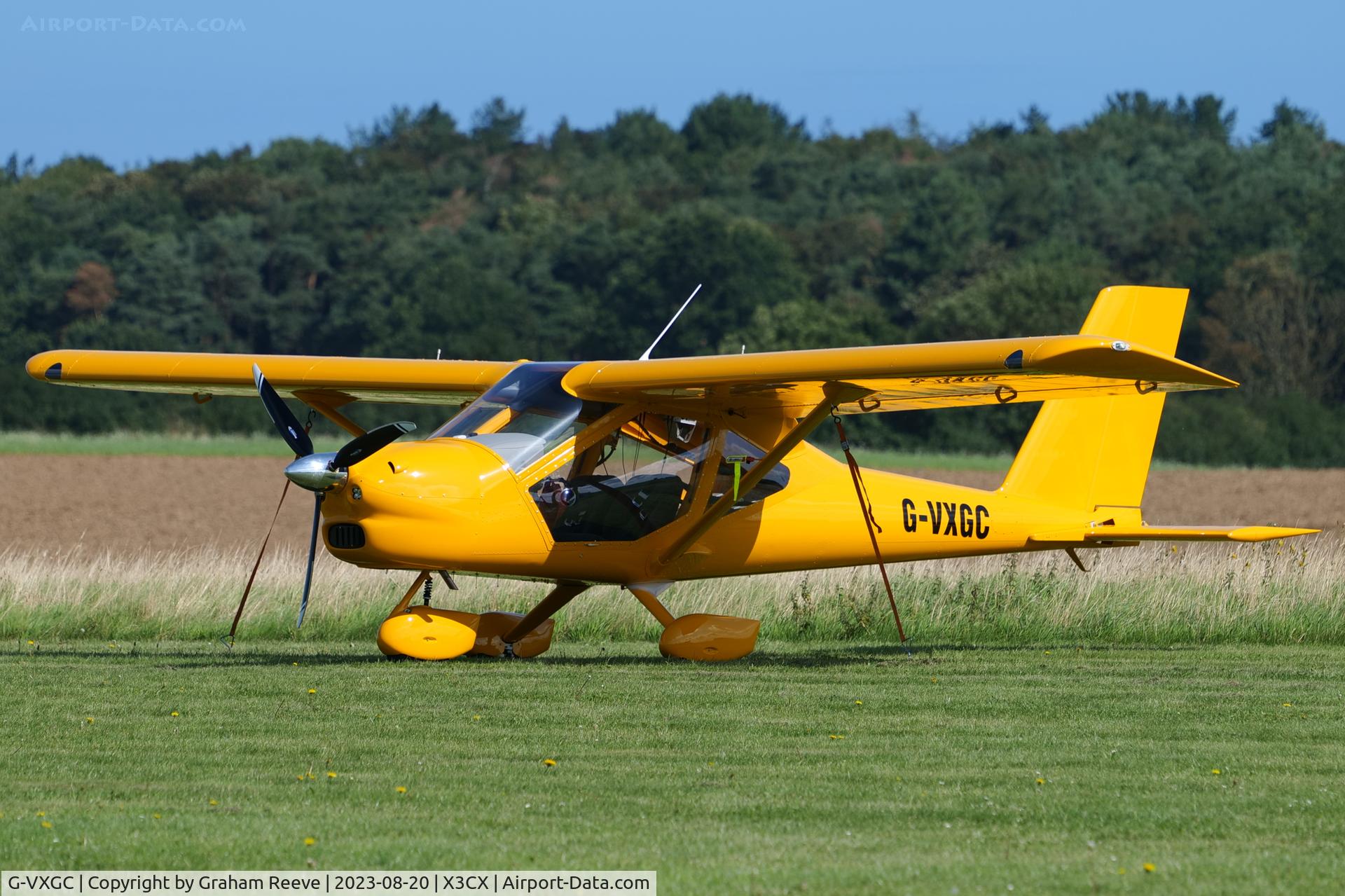 G-VXGC, 2023 Aeroprakt A32-M Vixxen C/N LAA 411A-15861, Parked at Northrepps.