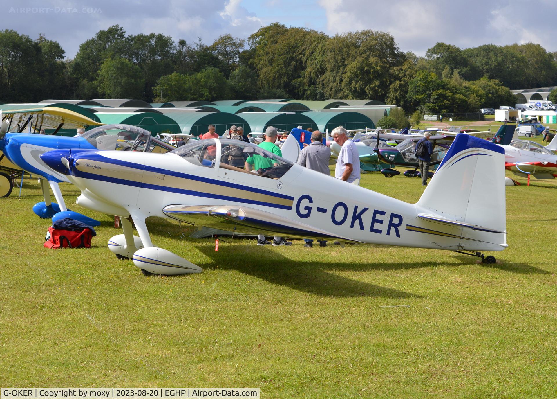 G-OKER, 2004 Vans RV-7 C/N PFA 323-14233, Vans RV-7 at Popham.